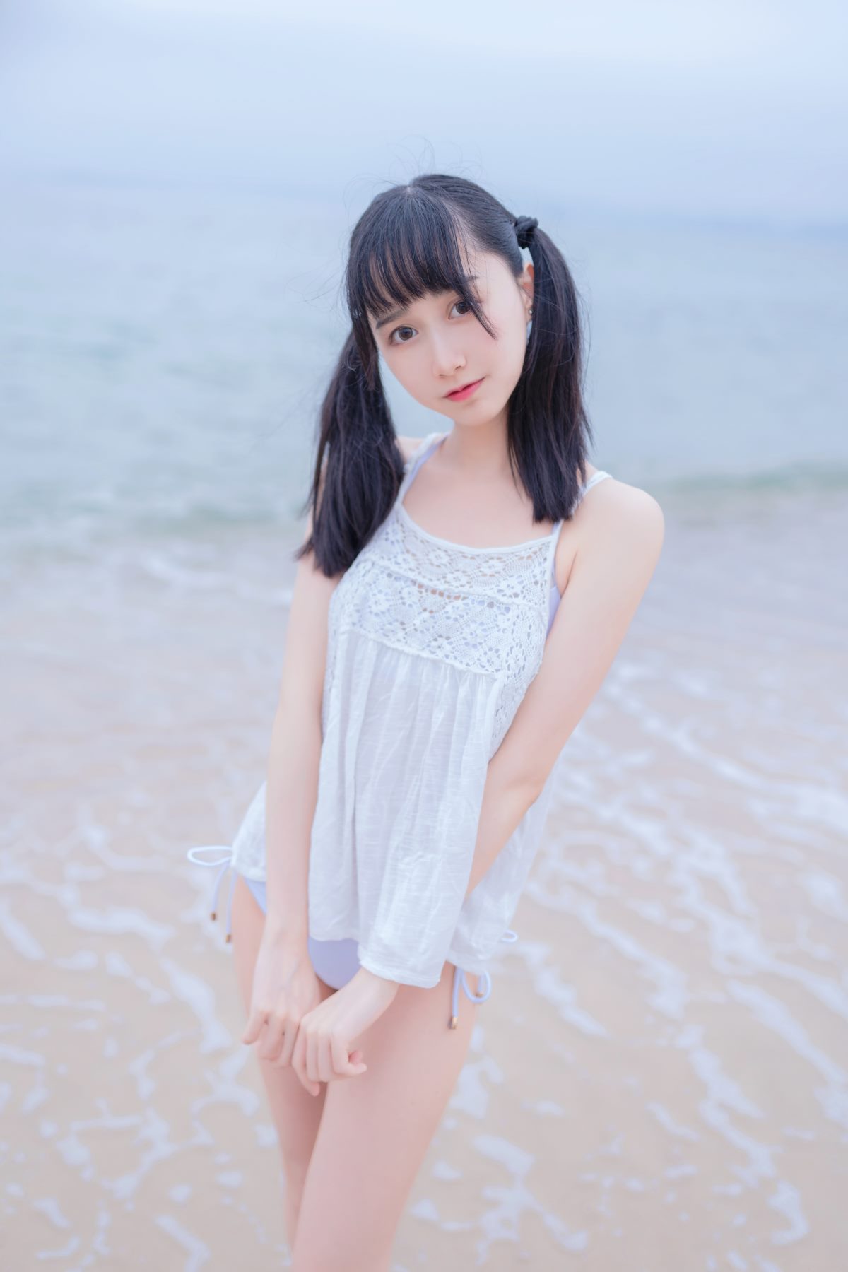 Coser@木绵绵OwO Vol 024 海边白色比基尼电子版 0007 8254615206.jpg