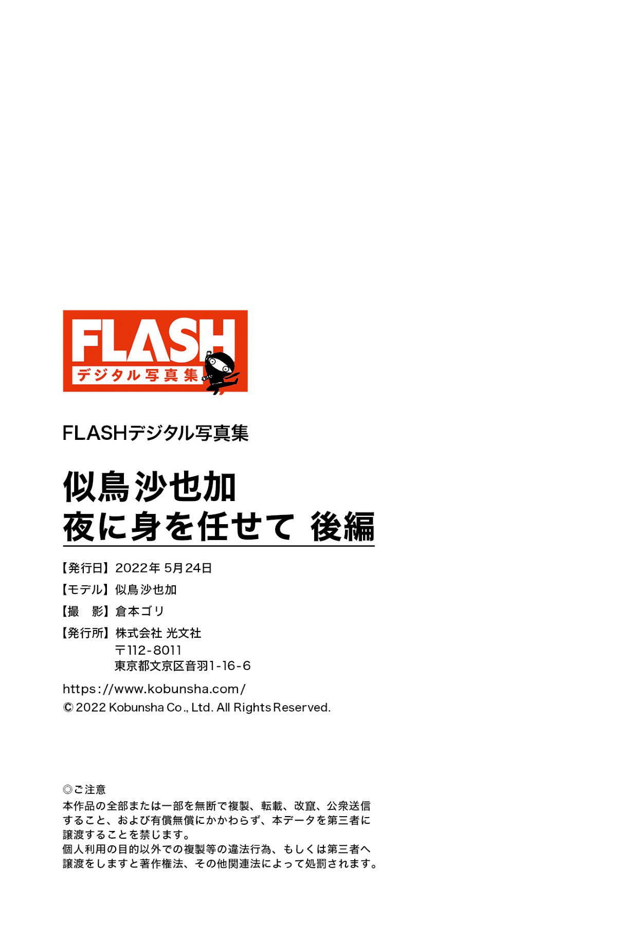 FLASH Photobook 2022 05 24 Sayaka Nitori 似鳥沙也加 Leave yourself at night Part 2 夜に身を任せて 後編 B 0000120 2848033600.jpg