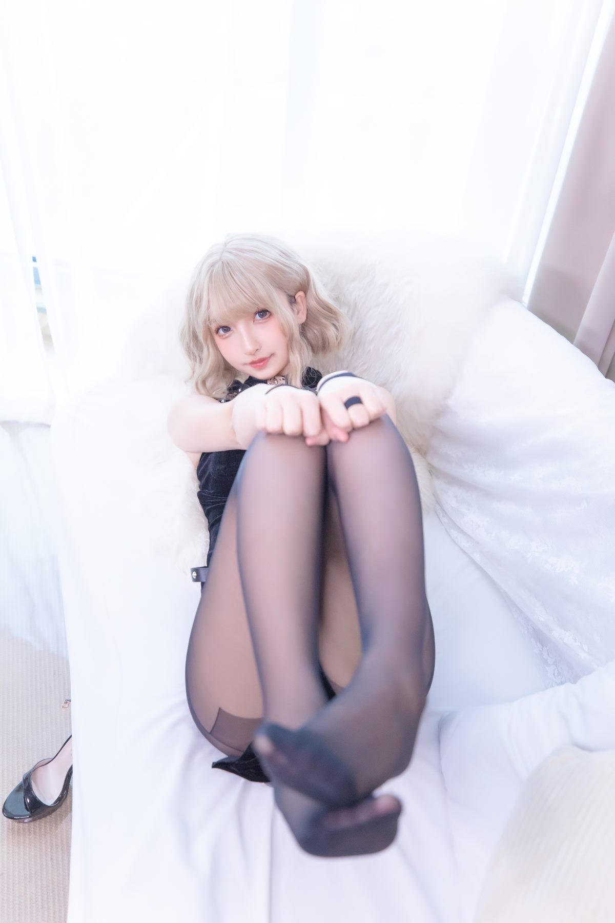 Coser@神楽坂真冬 Vol 100 黑丝旗袍 0061 9099214445.jpg