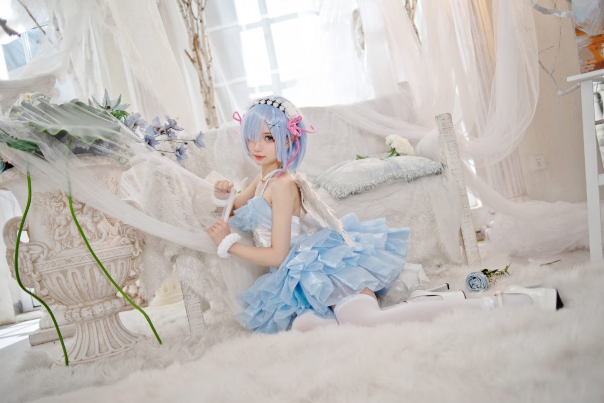 Coser@花柒Hana Vol 001 蕾姆大天使 0004 8882769795.jpg