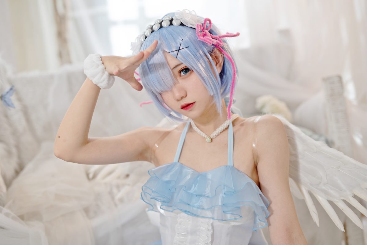 Coser@花柒Hana Vol 001 蕾姆大天使 0007 1138445054.jpg