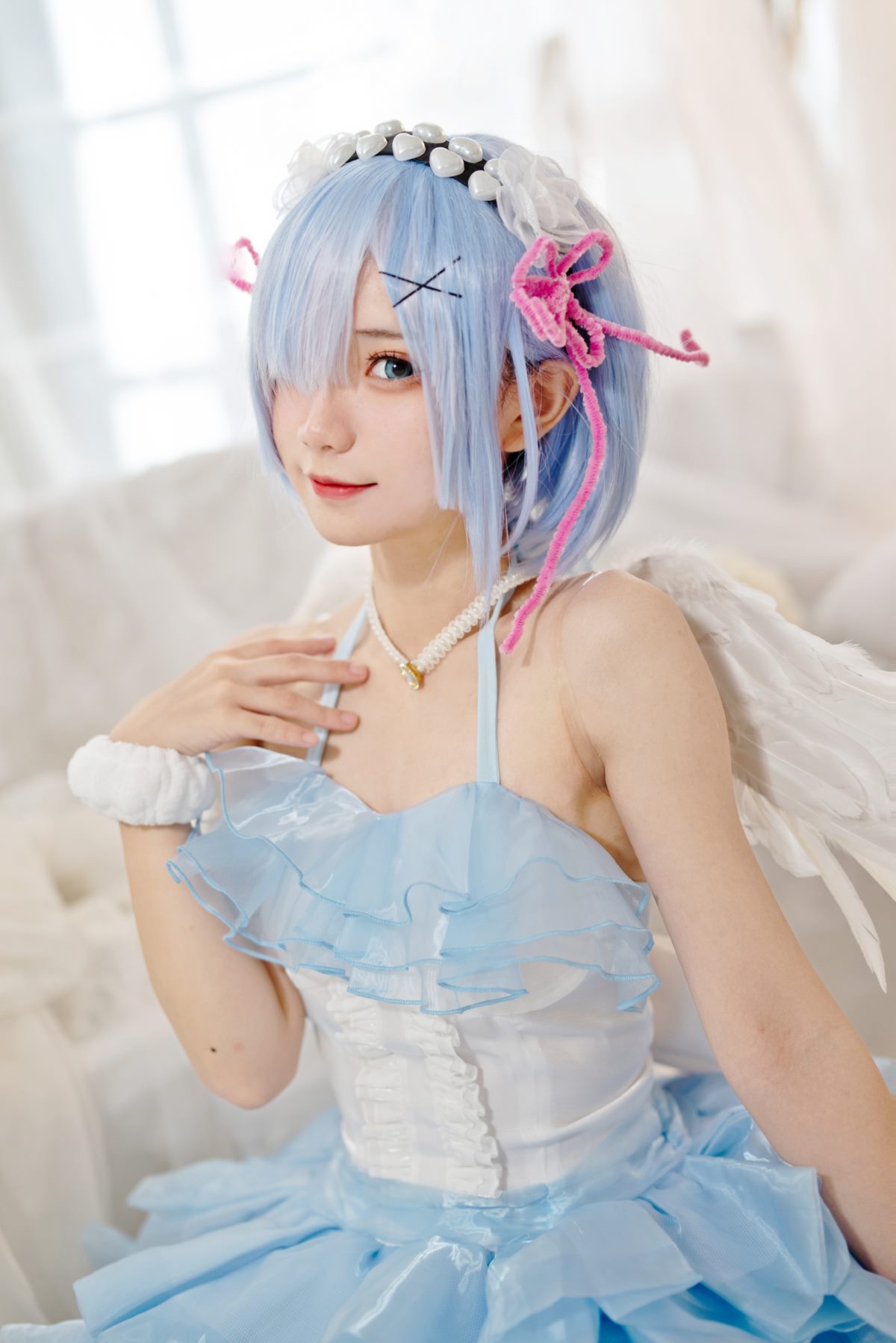 Coser@花柒Hana Vol 001 蕾姆大天使 0008 6403456029.jpg