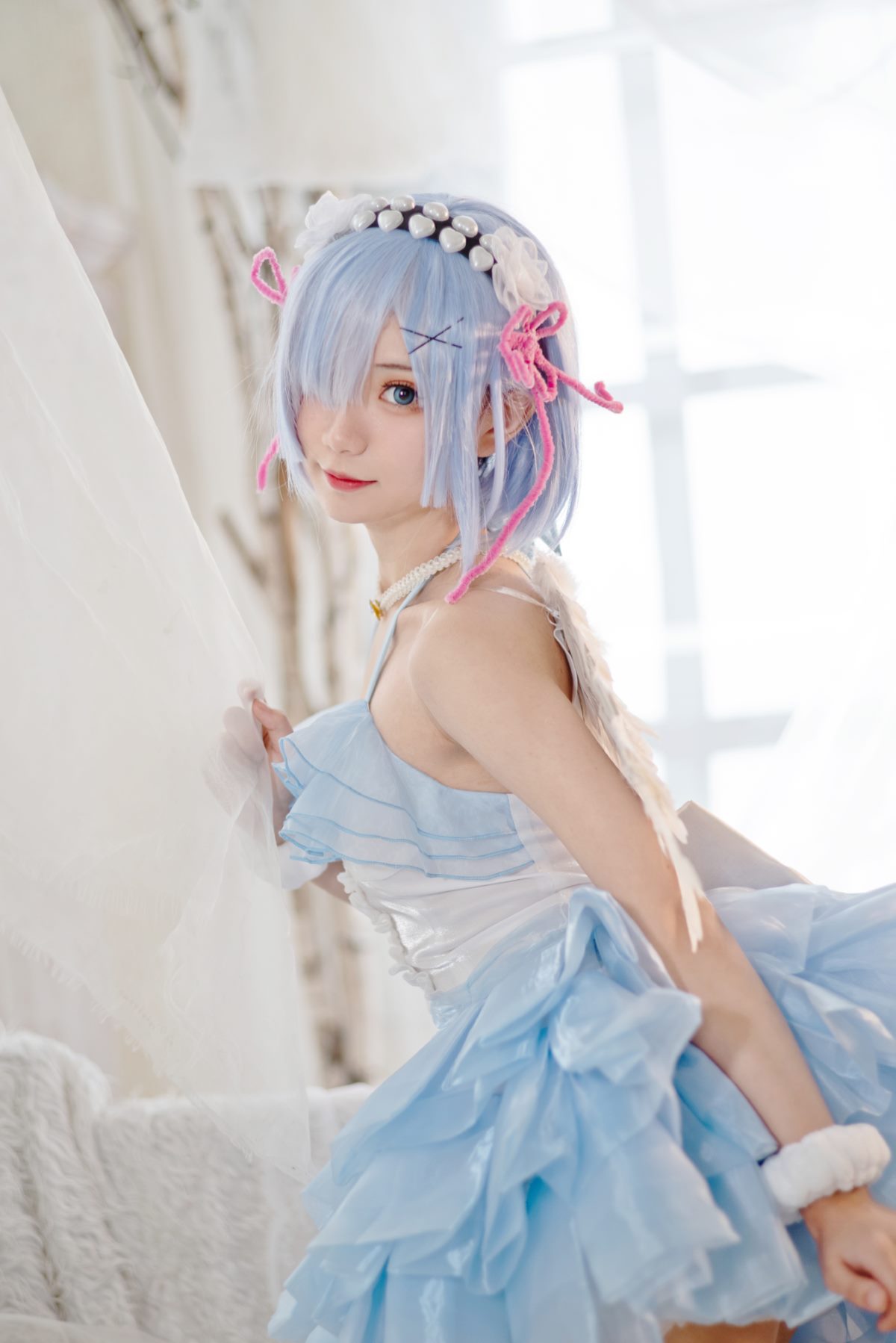 Coser@花柒Hana Vol 001 蕾姆大天使 0014 0888814331.jpg