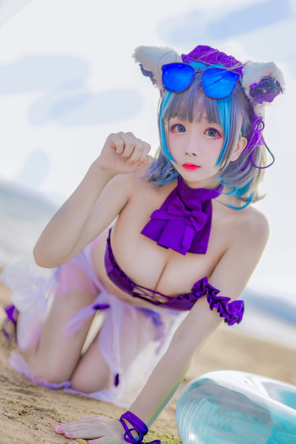 Coser@日奈娇 Vol 026 柴郡猫泳装 0040 9409477522.jpg