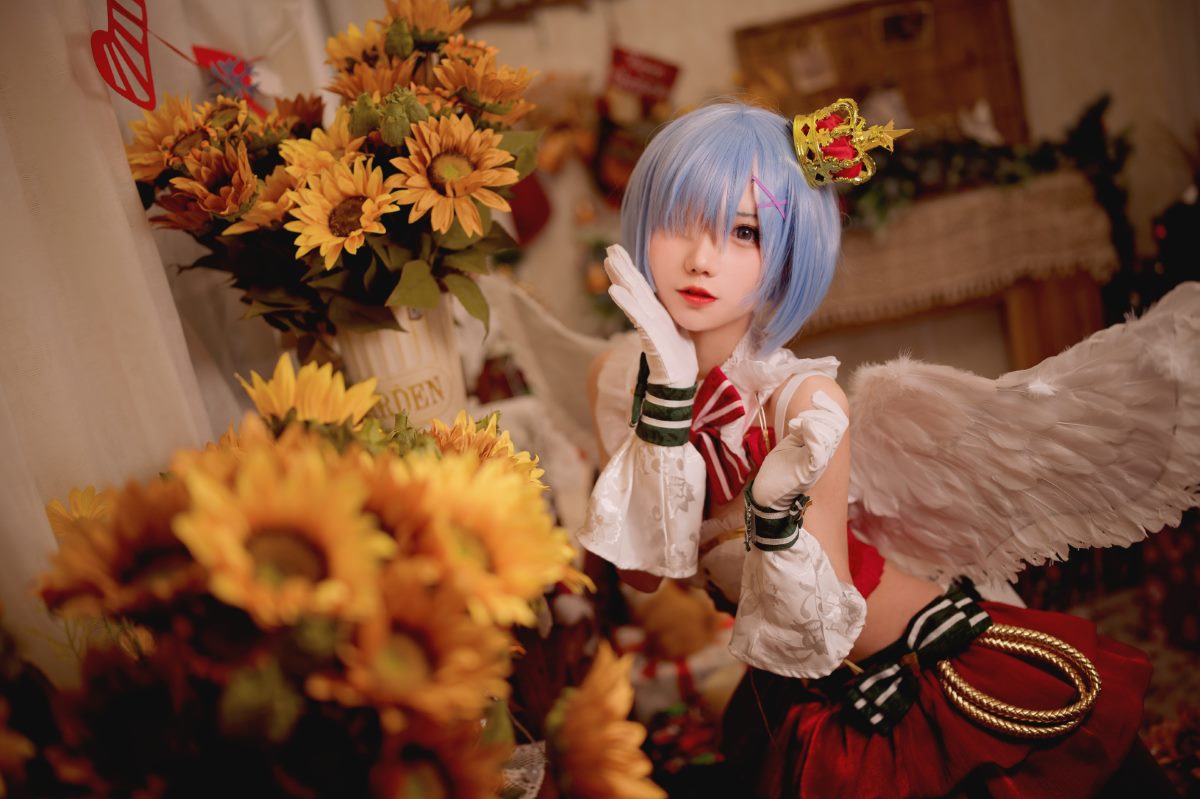 Coser@花柒Hana Vol 003 圣诞蕾姆cos 0011 4484259023.jpg