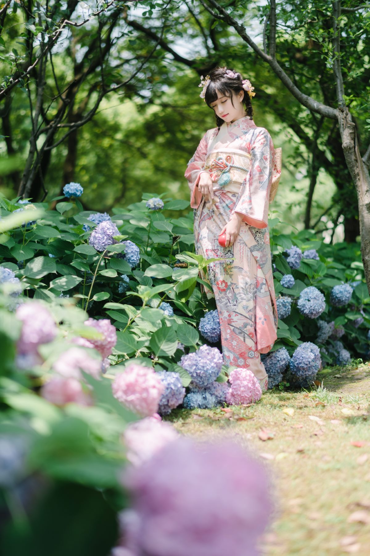 Coser@花柒Hana Vol 009 绣球花和服 0016 7998660644.jpg