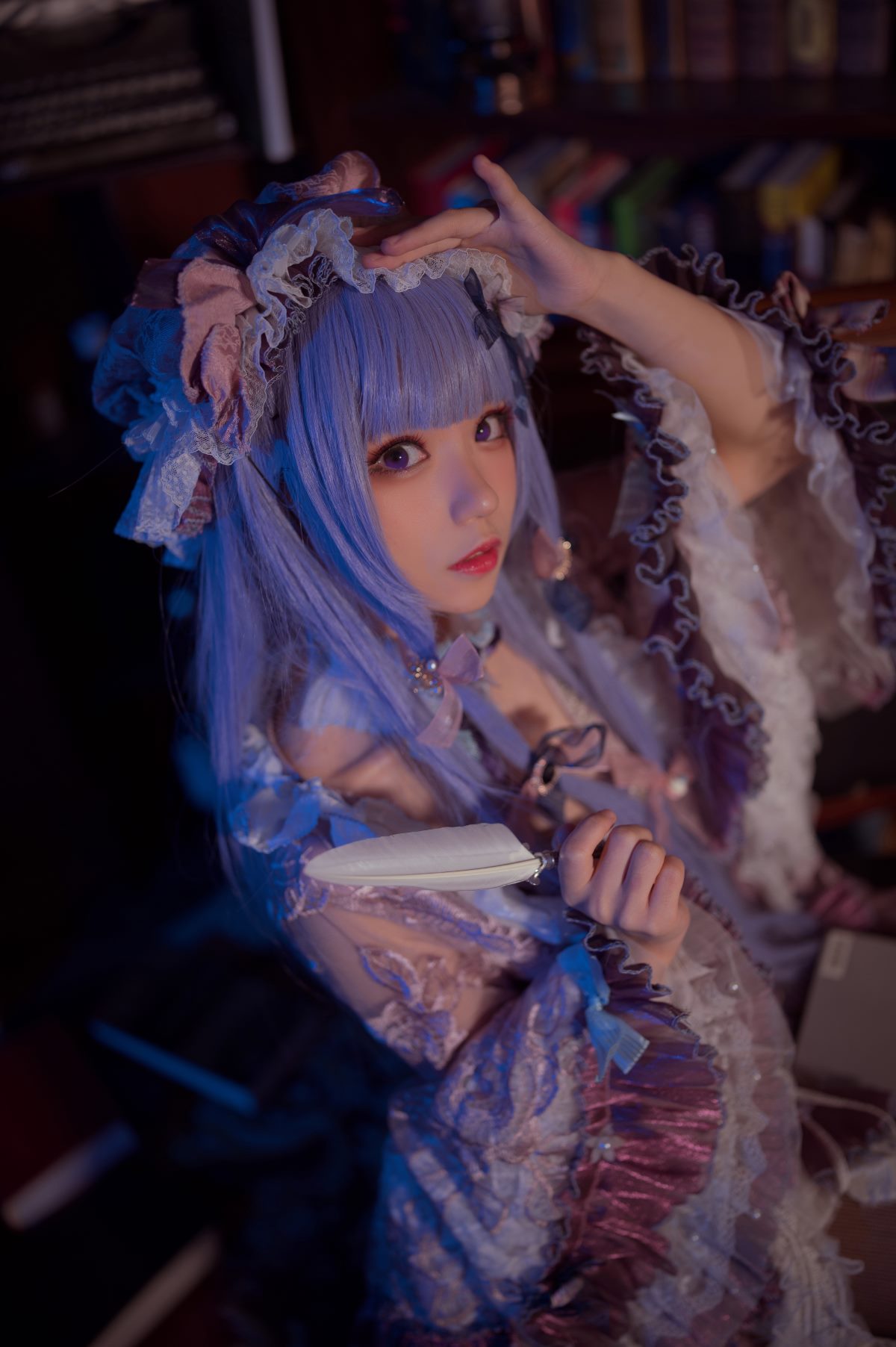 Coser@花柒Hana Vol 010 帕秋莉睡衣 0001 0891793541.jpg