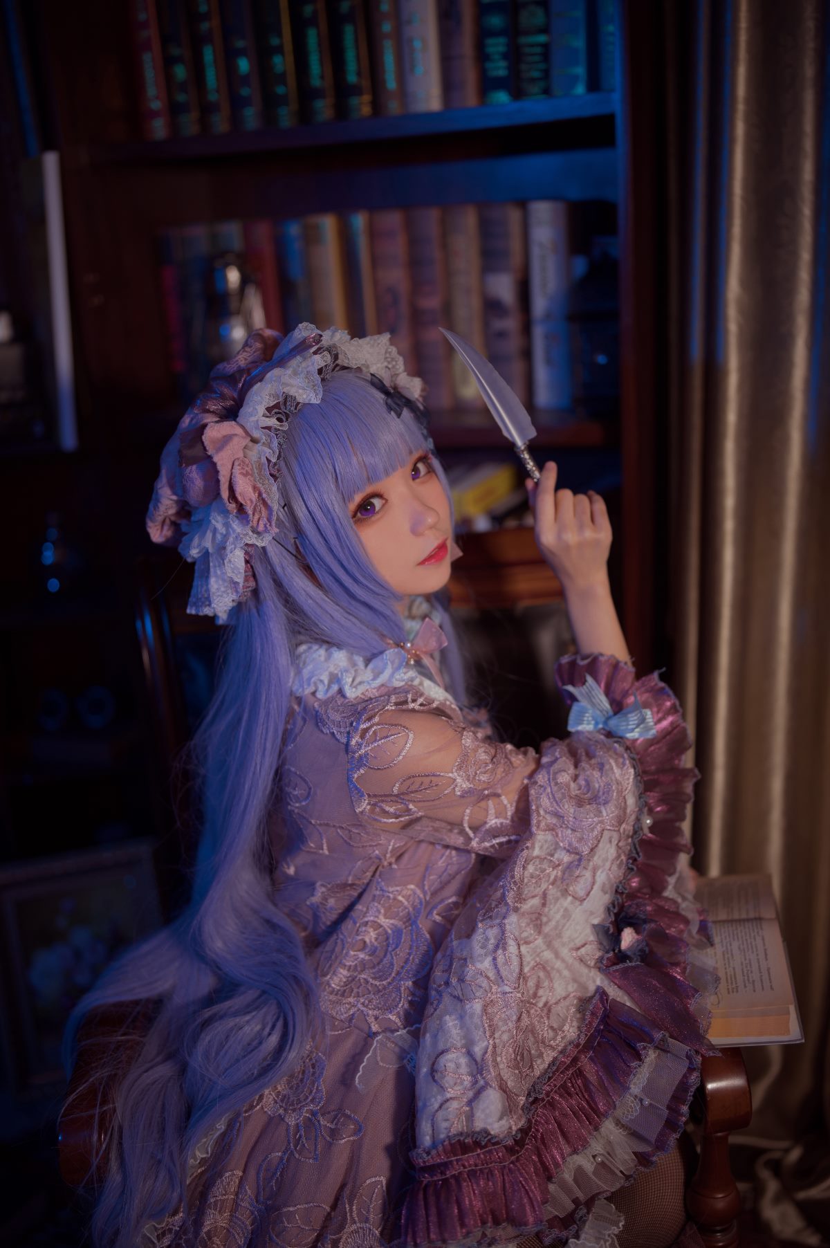 Coser@花柒Hana Vol 010 帕秋莉睡衣 0004 3130431172.jpg