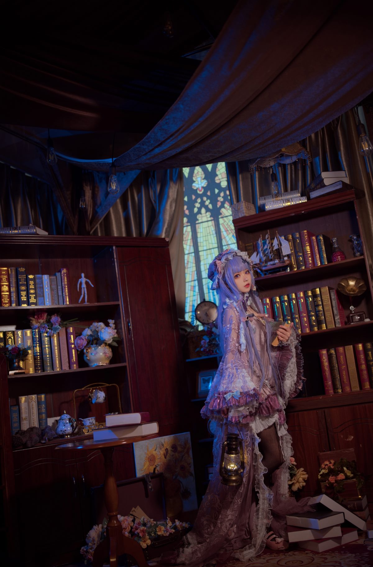 Coser@花柒Hana Vol 010 帕秋莉睡衣 0008 6099546824.jpg