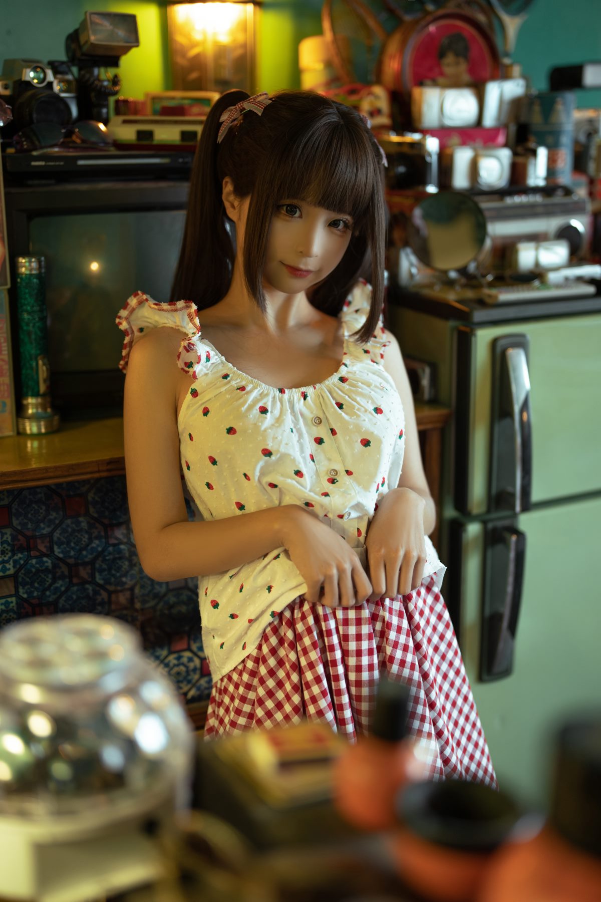 Coser@蠢沫沫 Vol 183 红格子 0001 6194067332.jpg