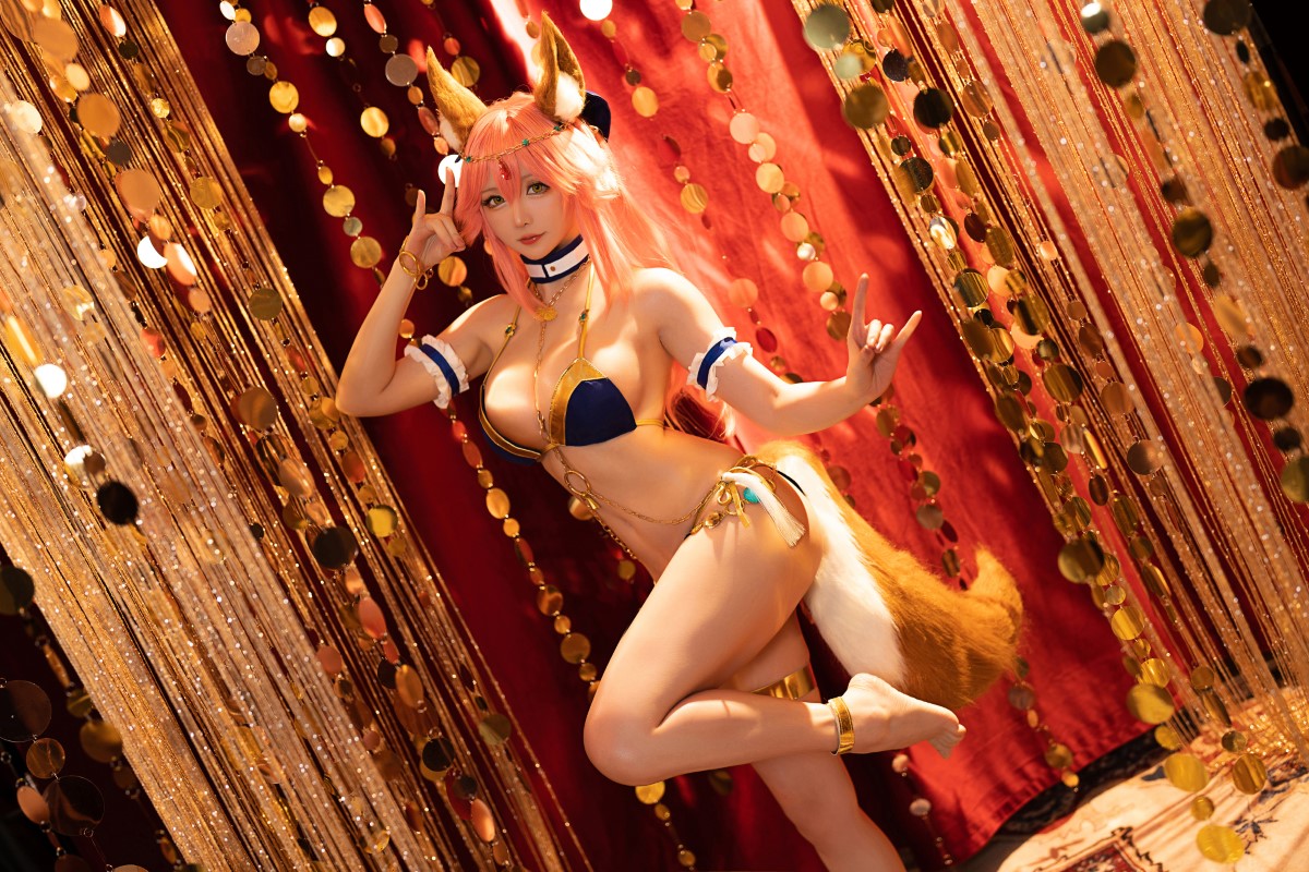 Coser@星之迟迟 Vol 115 FGO玉藻前舞娘 0001 7700233088.jpg