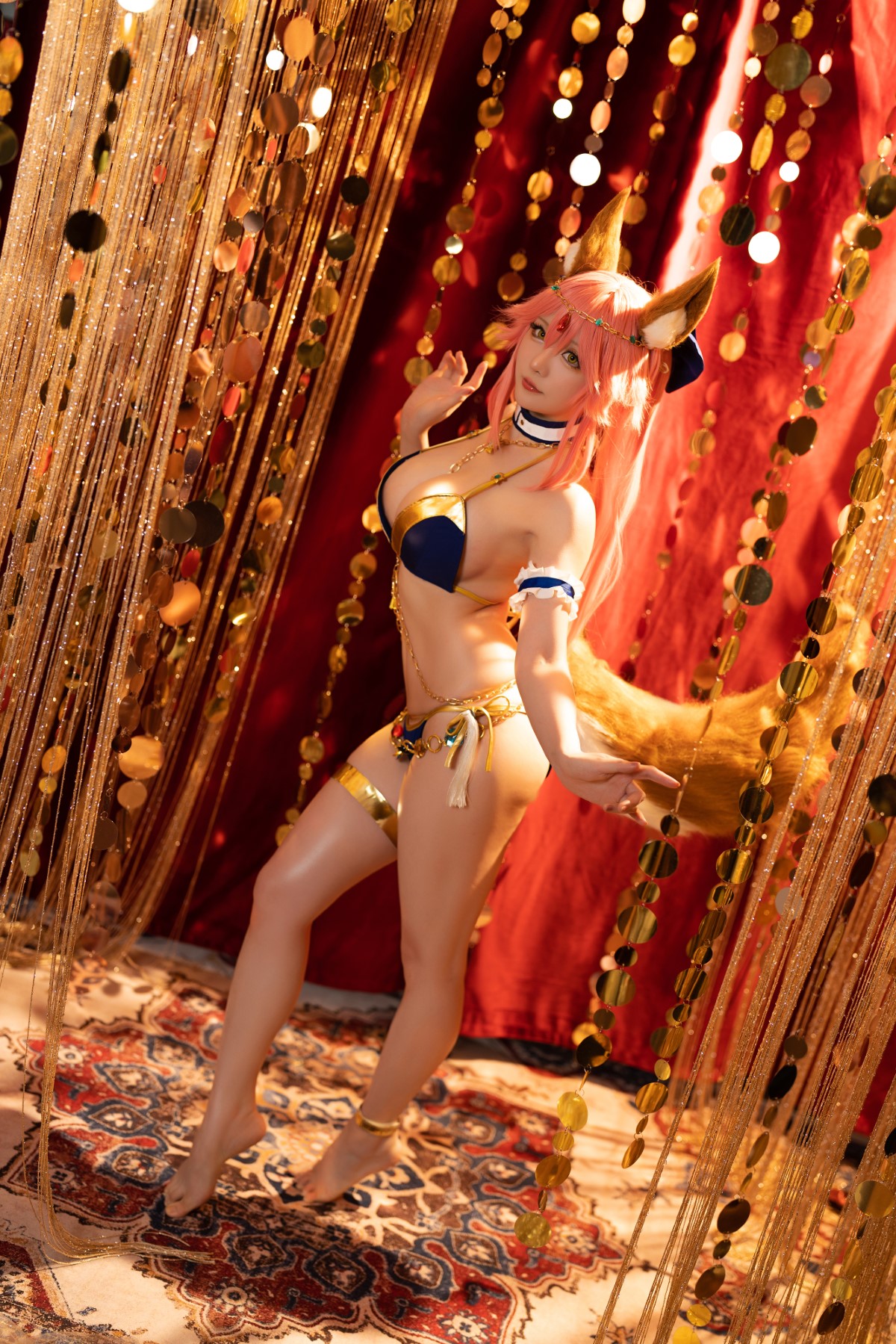 Coser@星之迟迟 Vol 115 FGO玉藻前舞娘 0006 8326112593.jpg