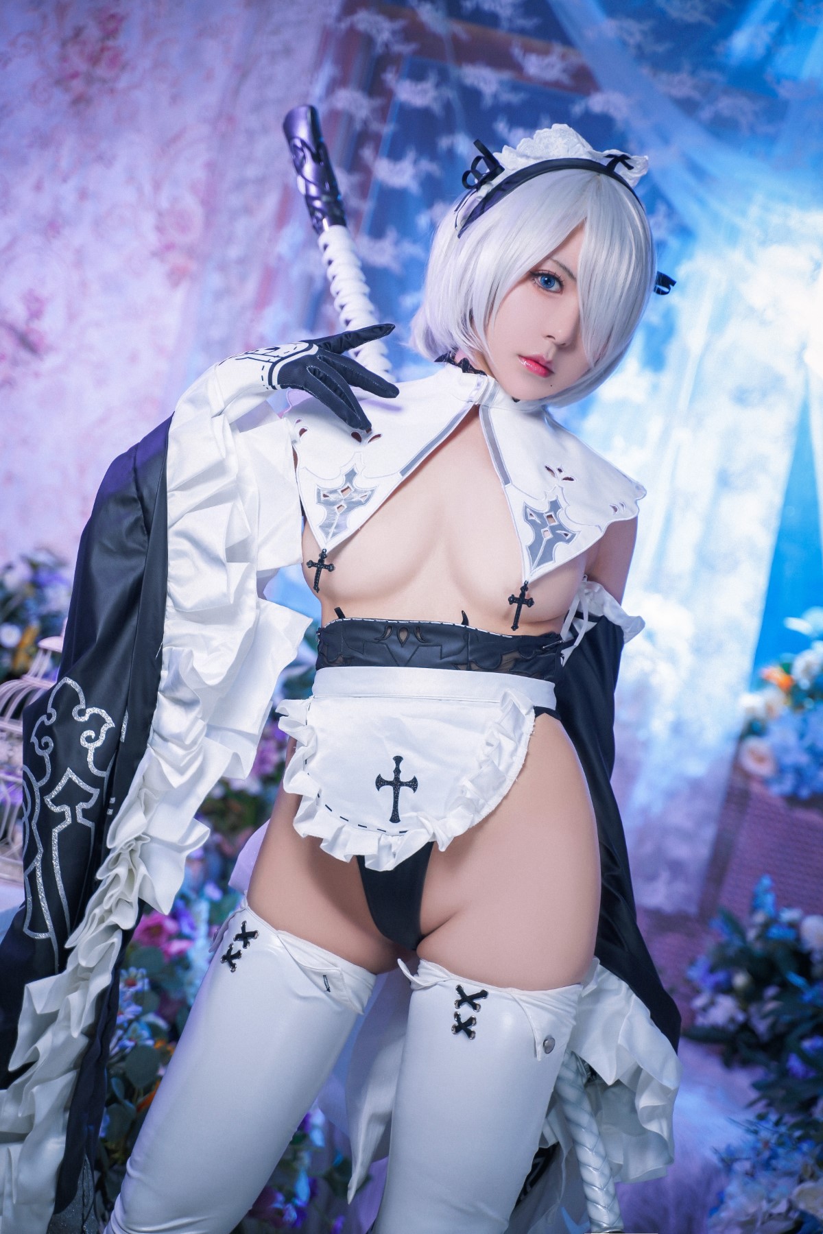 Coser@佚名 Vol 004 2B女仆 0010 7058993132.jpg