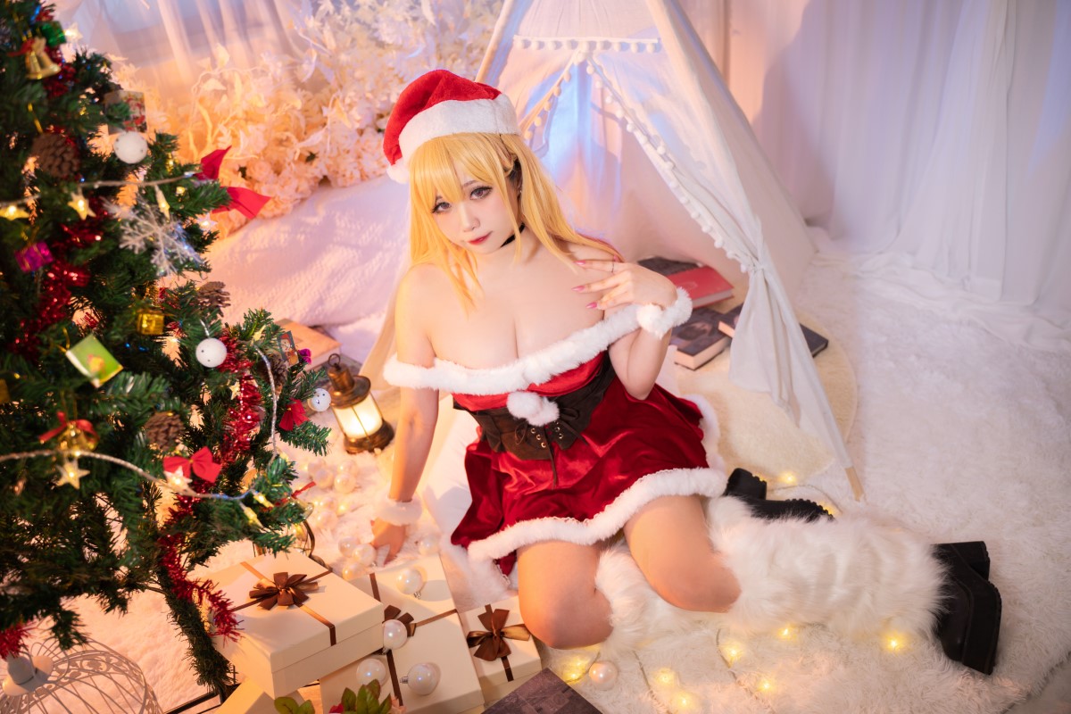 Coser@贞子蜜桃 Vol 012 喜多川夢海 圣诞 0002 3739795218.jpg