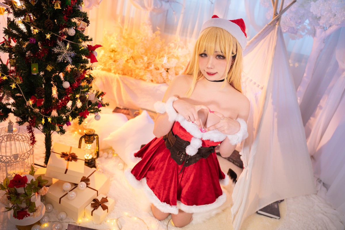 Coser@贞子蜜桃 Vol 012 喜多川夢海 圣诞 0017 2355430634.jpg