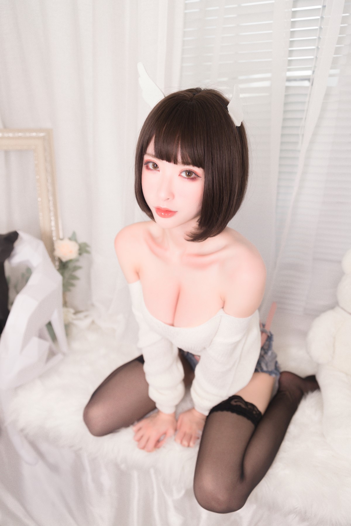 Coser@清水由乃 Vol 034 白色毛衣 0006 6778454540.jpg