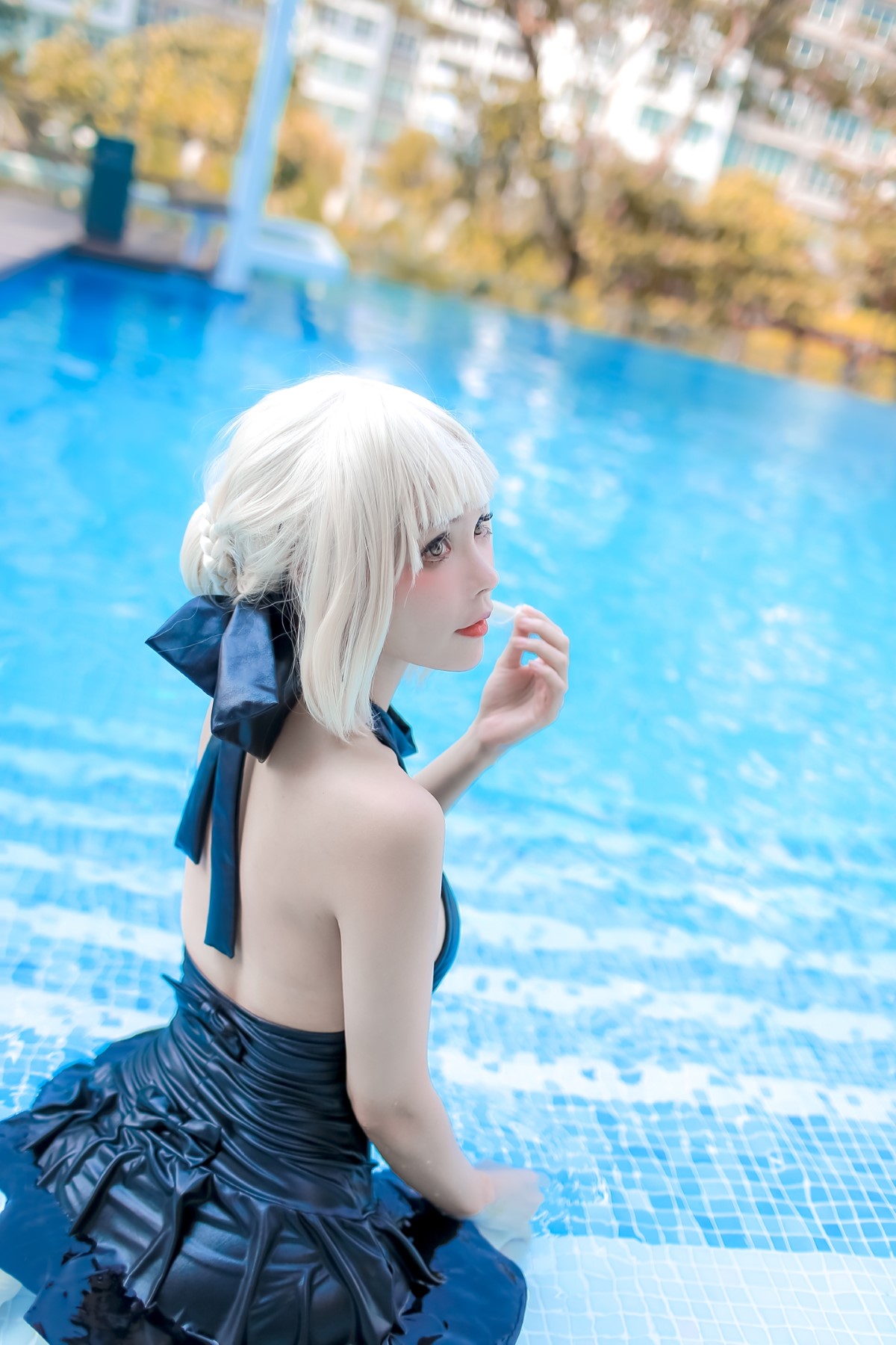 Coser@Kitkat Cosplay 9 Saber Alter Swimsuit 0023 5433094511.jpg