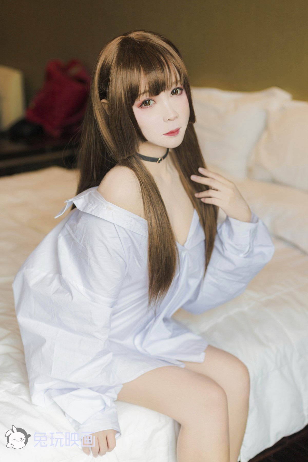 Coser@兔玩映画 Vol 020 白色衬衫 0025 4314986741.jpg