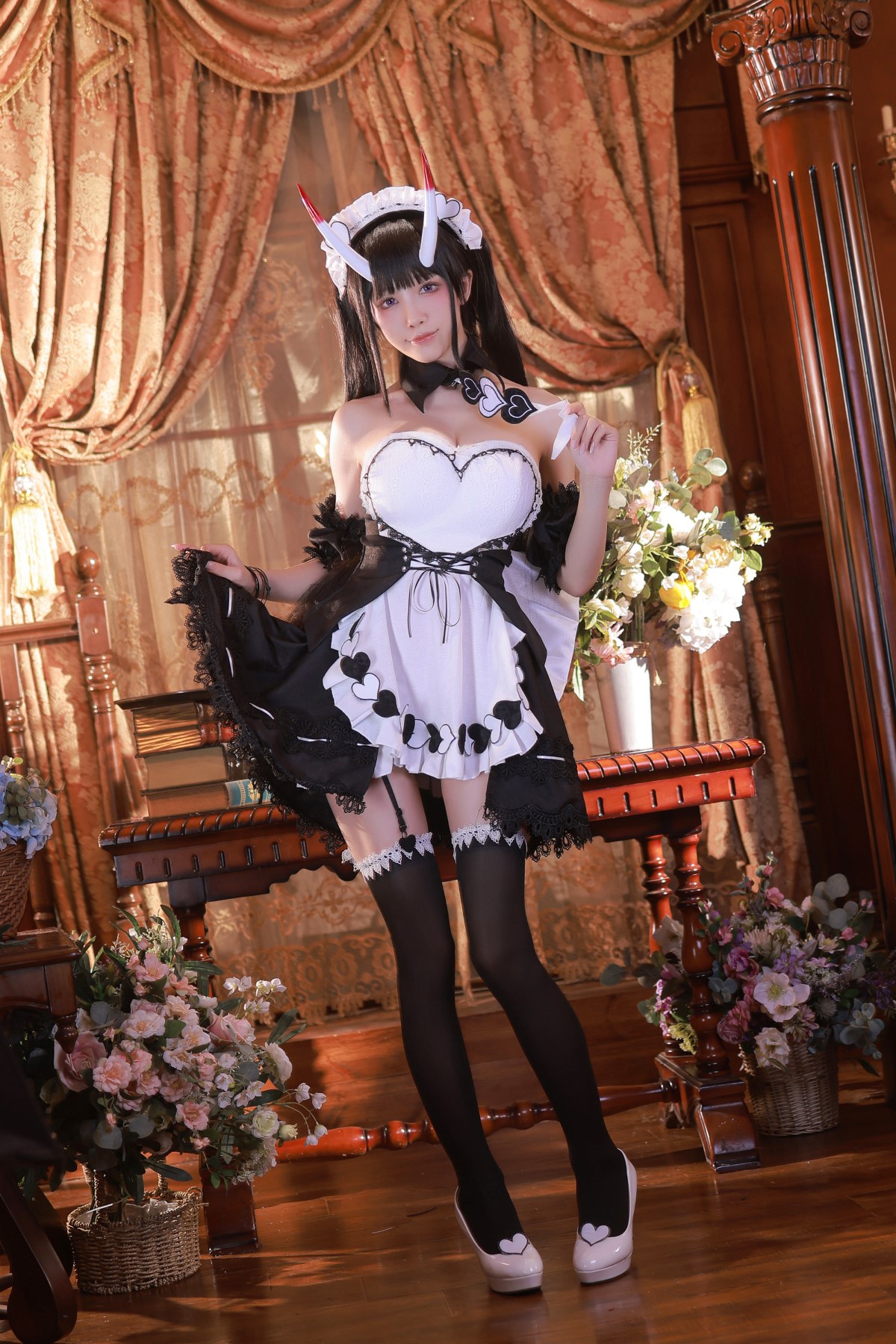 Coser@水淼Aqua Vol 129 AzurLane诺西罗女仆 0001 6069958755.jpg