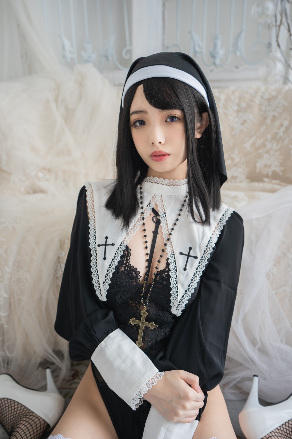 Coser@雯妹不讲道理 Vol 022 危险祈祷 修女 0013 8811273791.jpg