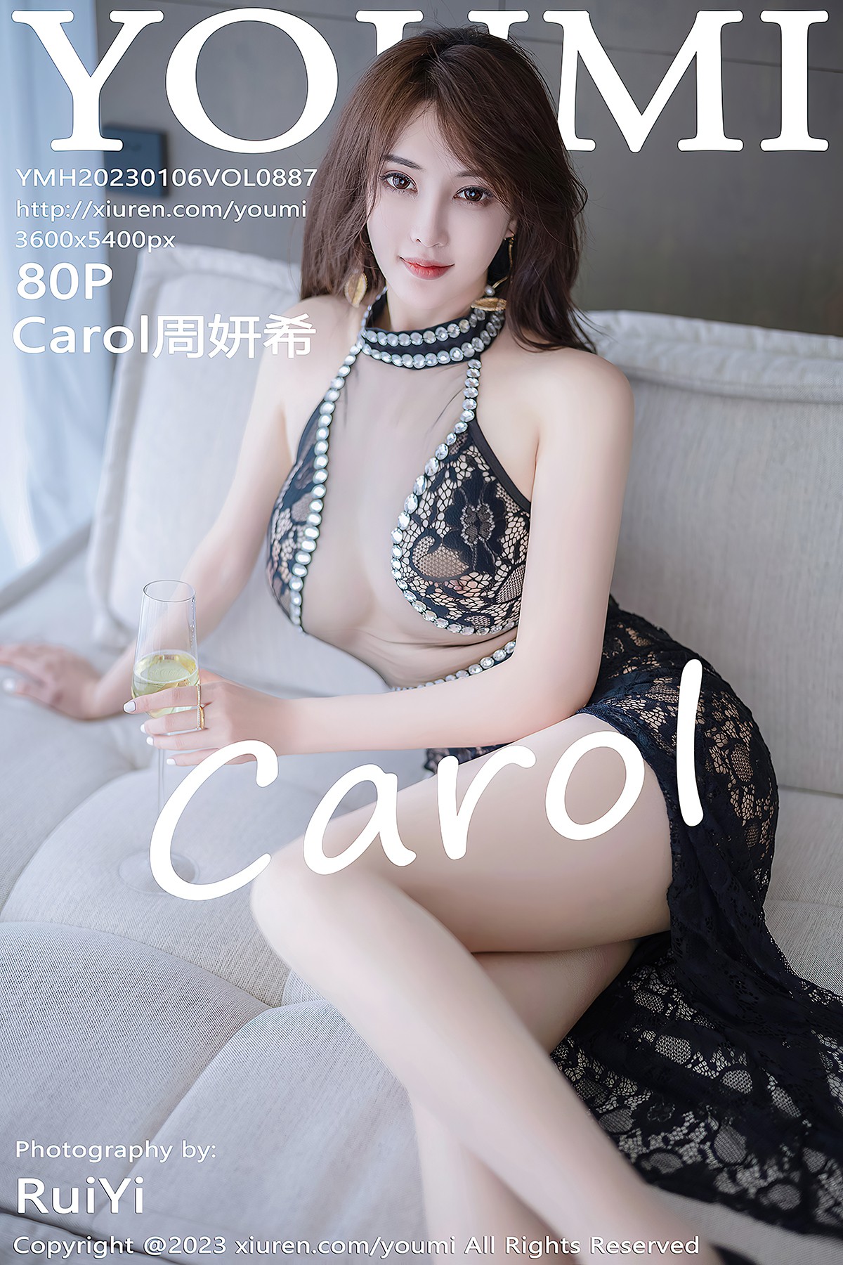 YouMi尤蜜荟 Vol.887 Carol Zhou Yan Xi