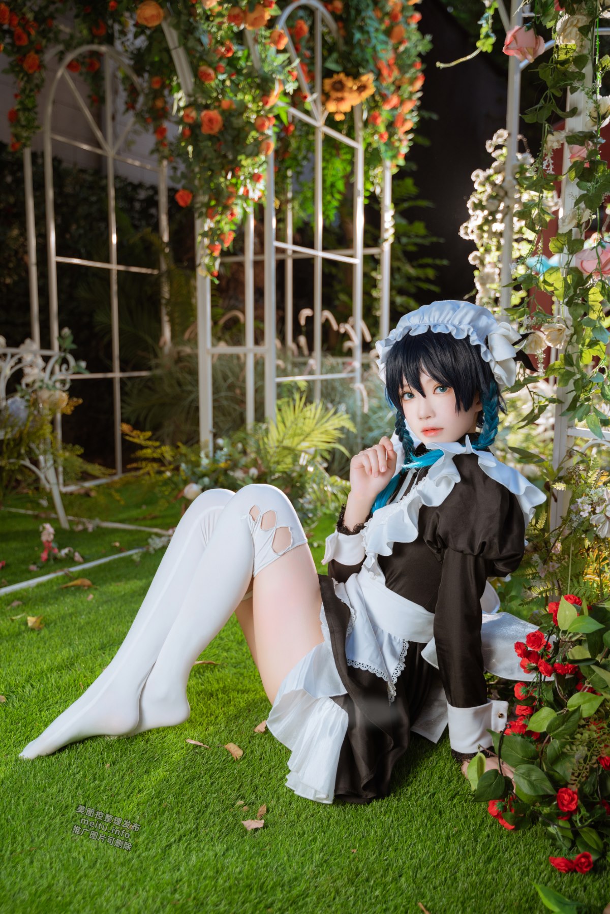 Coser@桜桃喵 Vol 141 温迪女仆+花絮 0019 0842486576.jpg