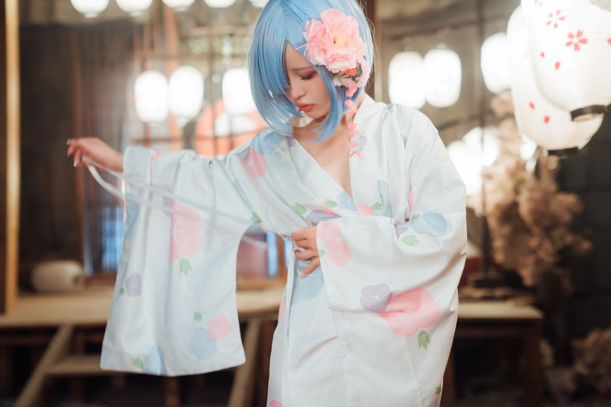 Coser@晕崽Zz 和服蕾姆 0021 7576676701.jpg