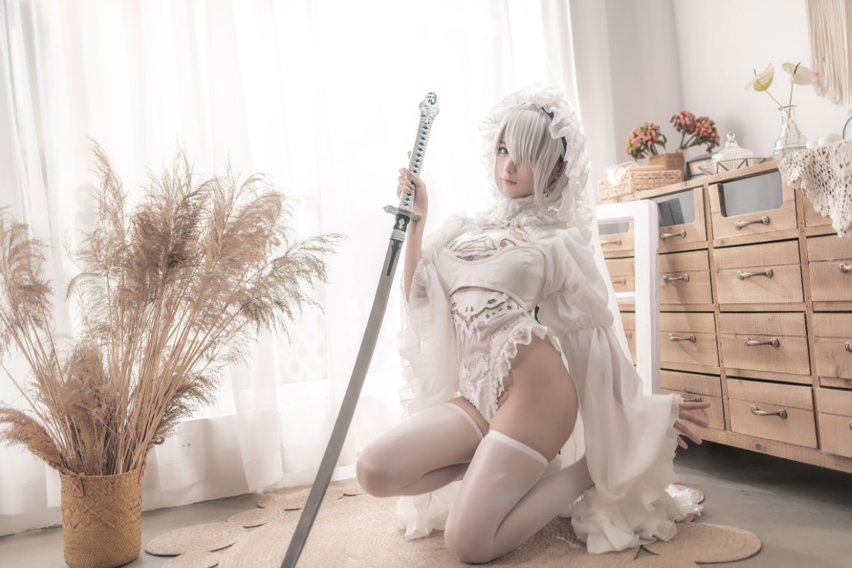 Coser@蠢沫沫 Vol 098 尼尔纪元 白花嫁 0006 1276927797.jpg