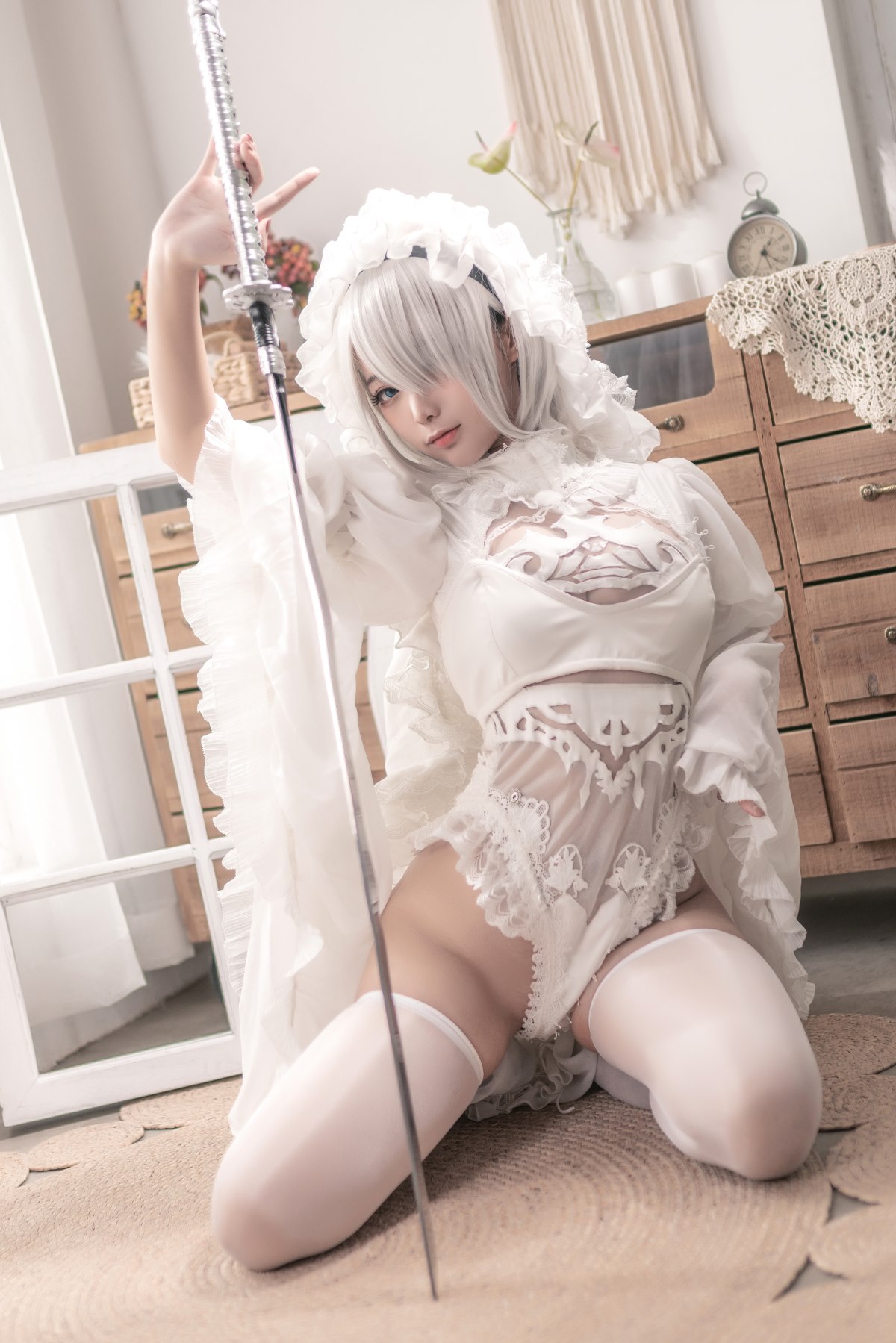 Coser@蠢沫沫 Vol 098 尼尔纪元 白花嫁 0008 5877280441.jpg