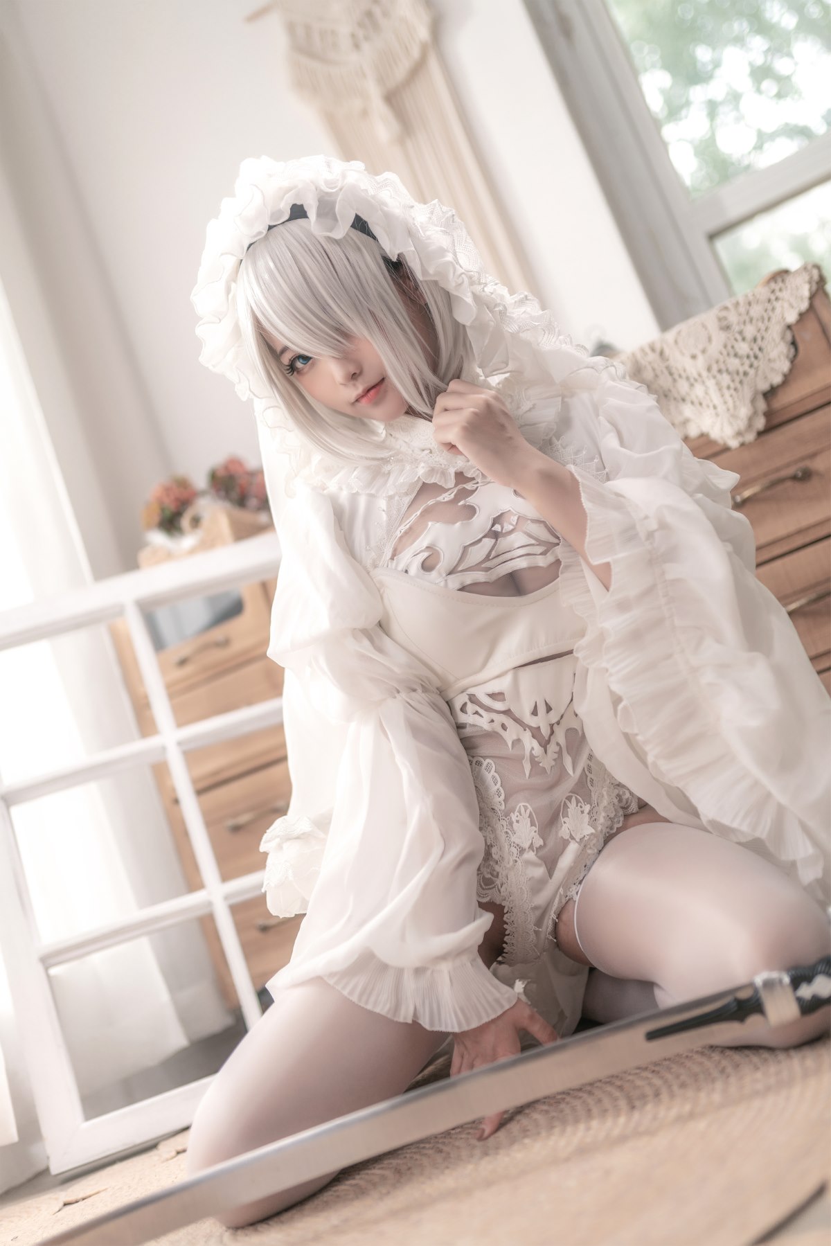 Coser@蠢沫沫 Vol 098 尼尔纪元 白花嫁 0011 7124543946.jpg