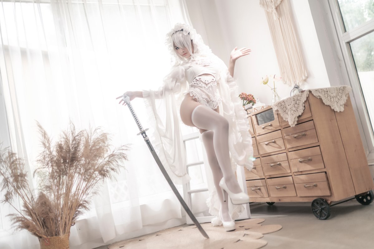 Coser@蠢沫沫 Vol 098 尼尔纪元 白花嫁 0012 5989357195.jpg