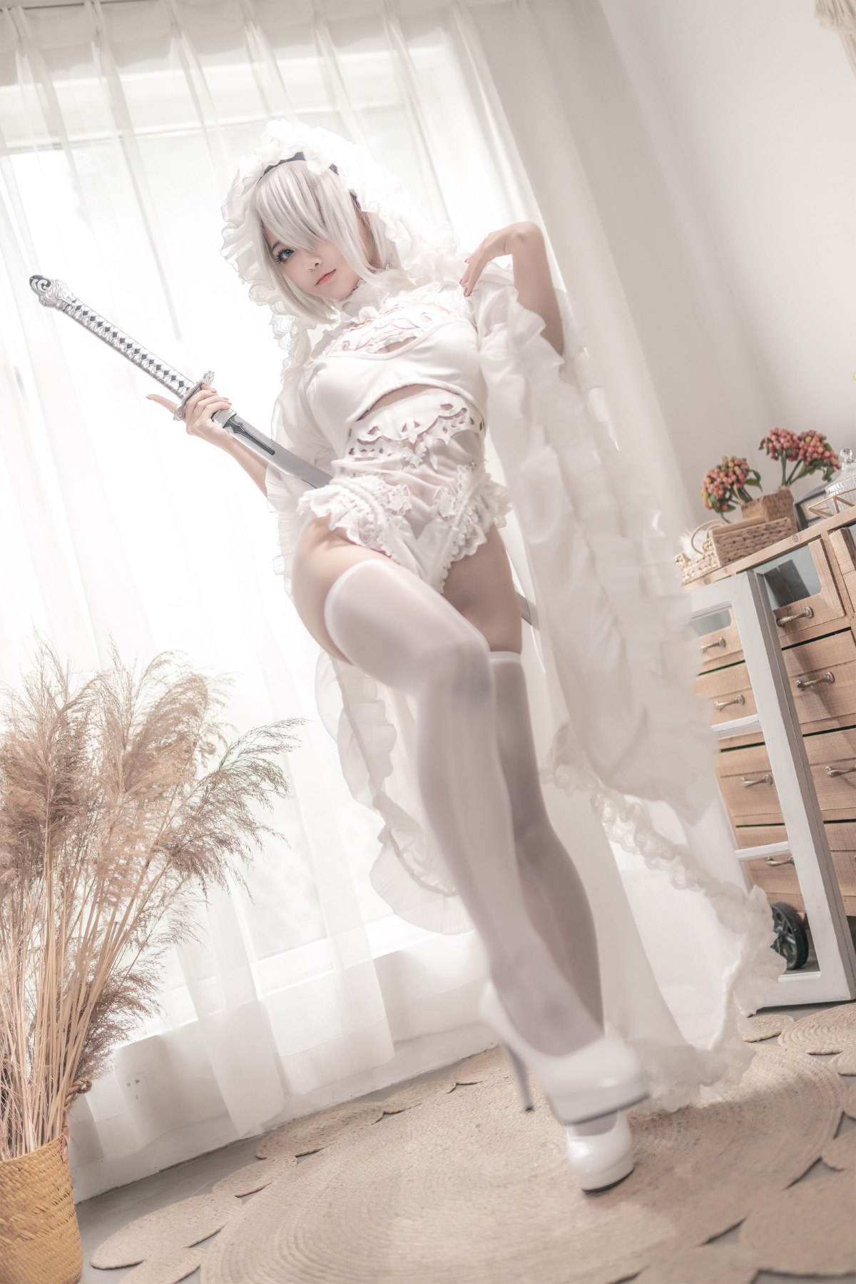 Coser@蠢沫沫 Vol 098 尼尔纪元 白花嫁 0020 0889832929.jpg