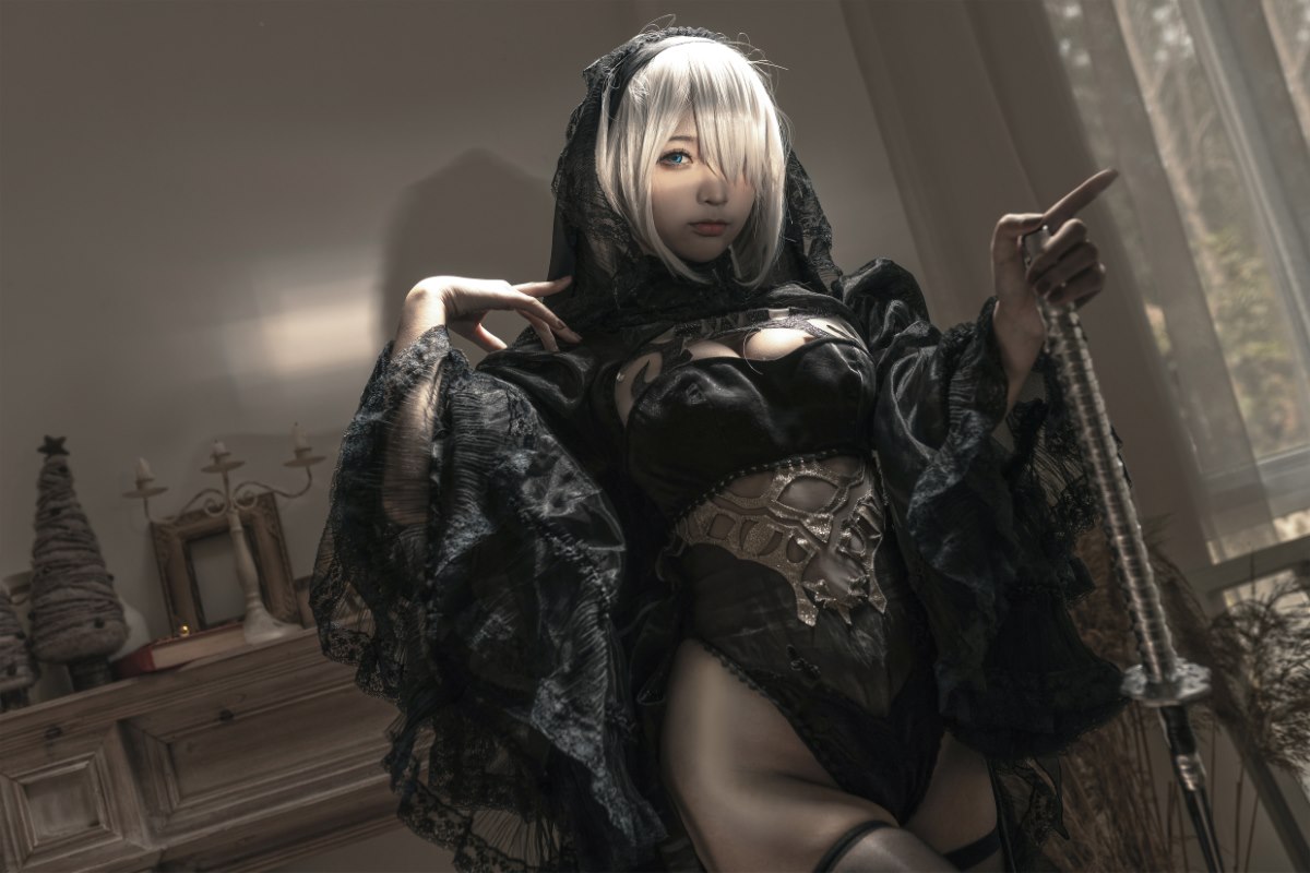 Coser@蠢沫沫 Vol 099 尼尔纪元 黑花嫁 0005 5541640735.jpg