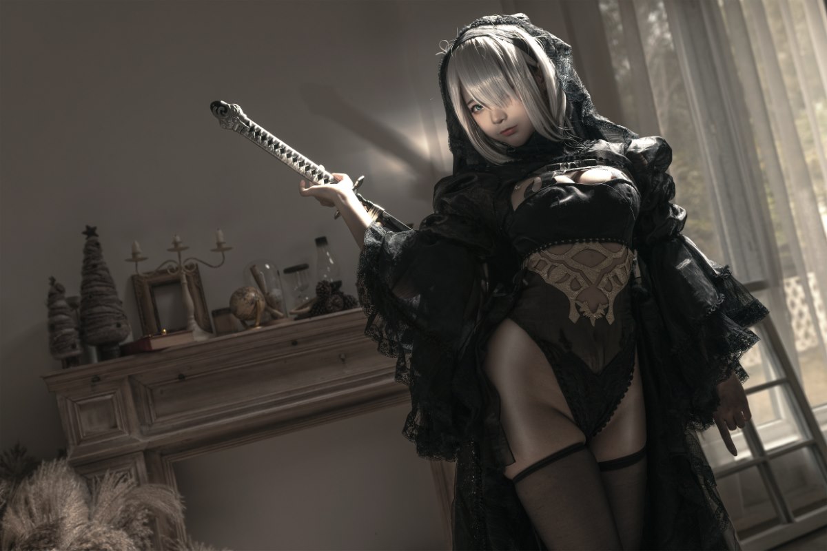 Coser@蠢沫沫 Vol 099 尼尔纪元 黑花嫁 0013 7919171955.jpg