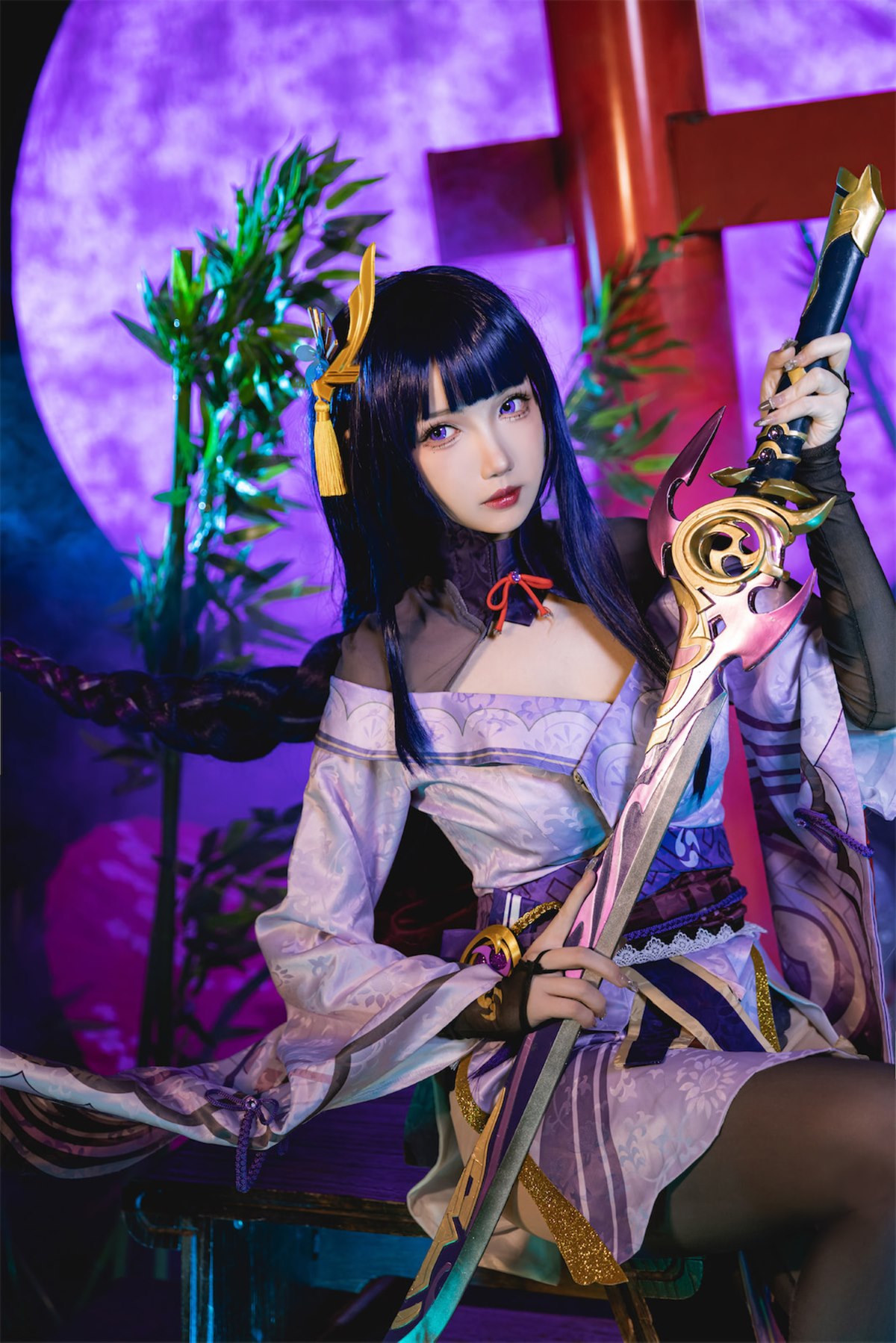 Coser@雪晴Astra 雪晴嘟嘟 Vol 042 雷电将军 0055 7335332794.jpg