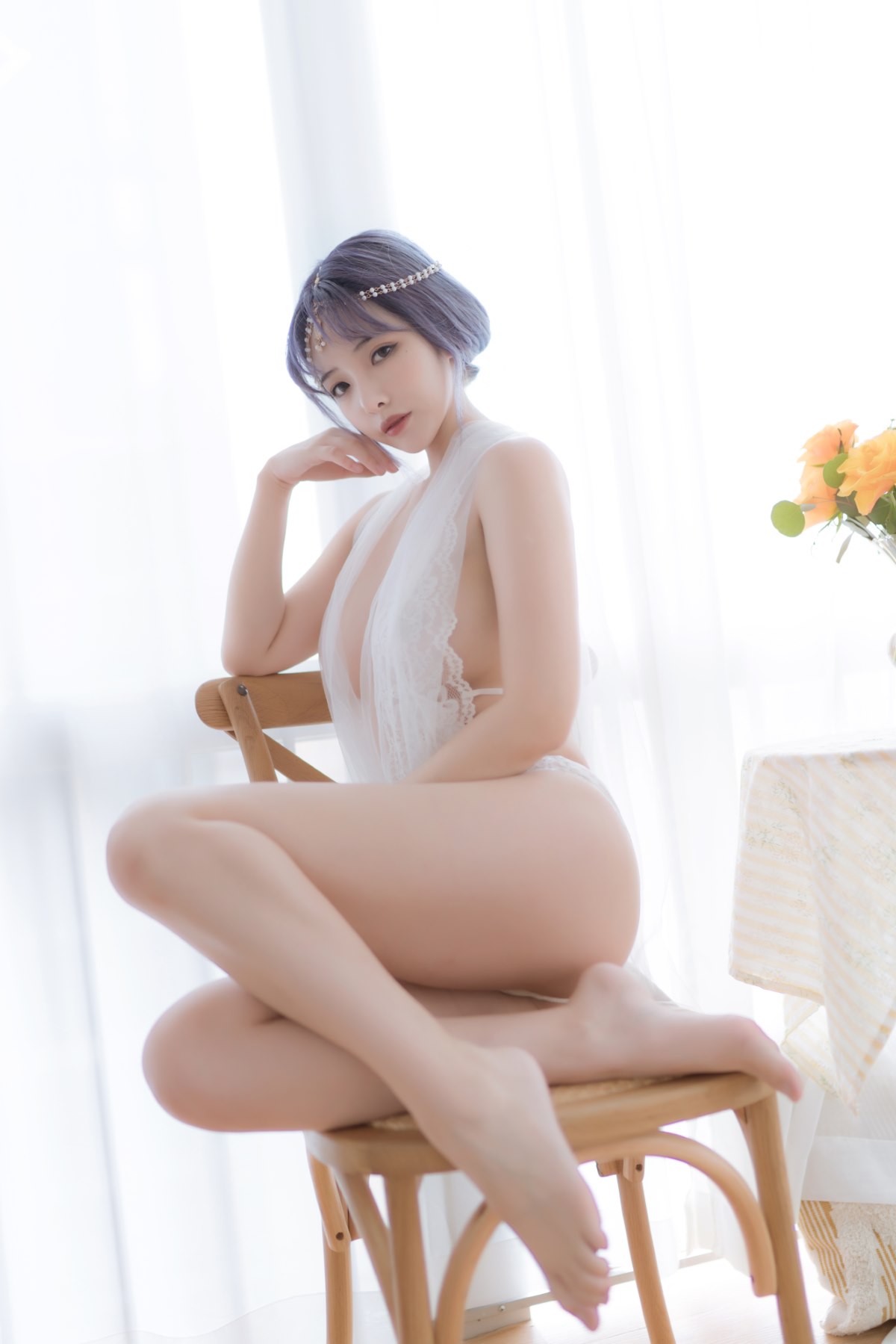 Coser@雯妹不讲道理 No 084 白色希腊 0001 1623052646.jpg