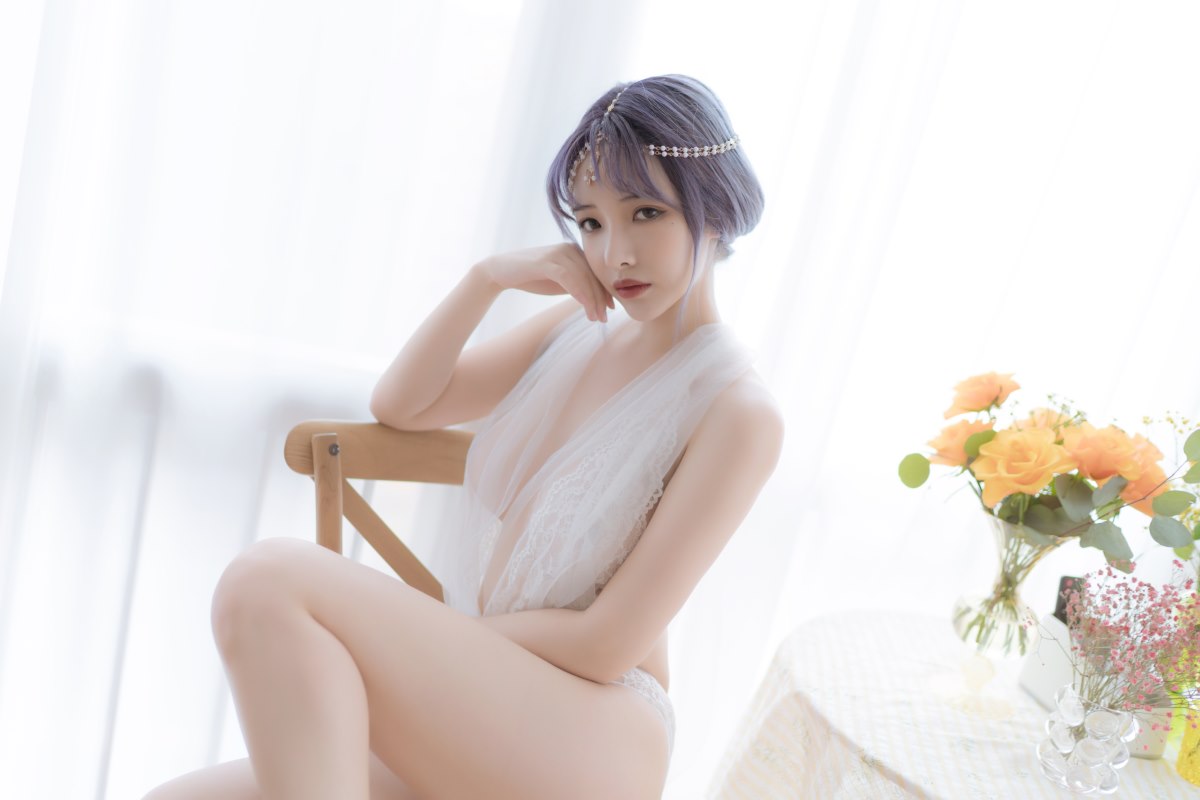 Coser@雯妹不讲道理 No 084 白色希腊 0004 2848981217.jpg