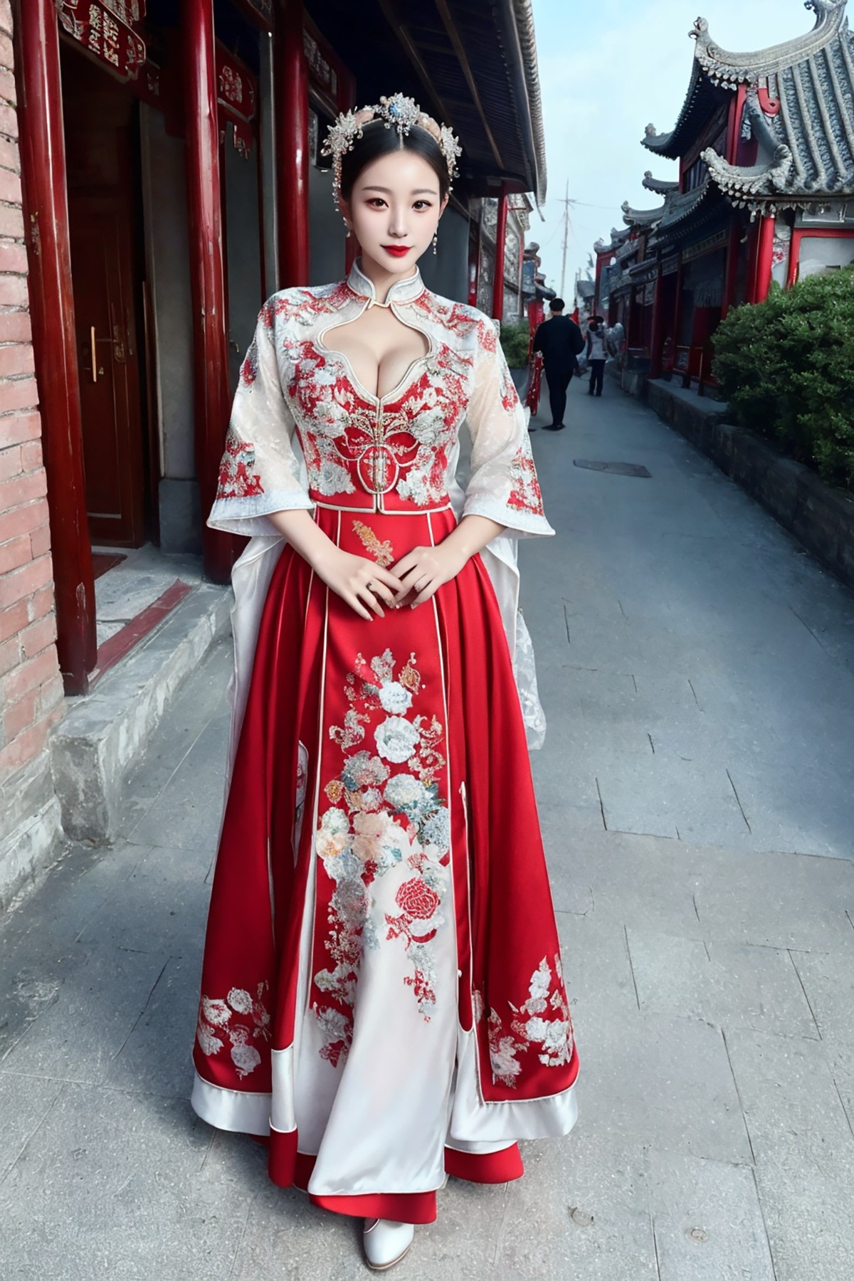 AIModel Vol 161 Hanfu Chinese Wedding 0007 3414203828.jpg
