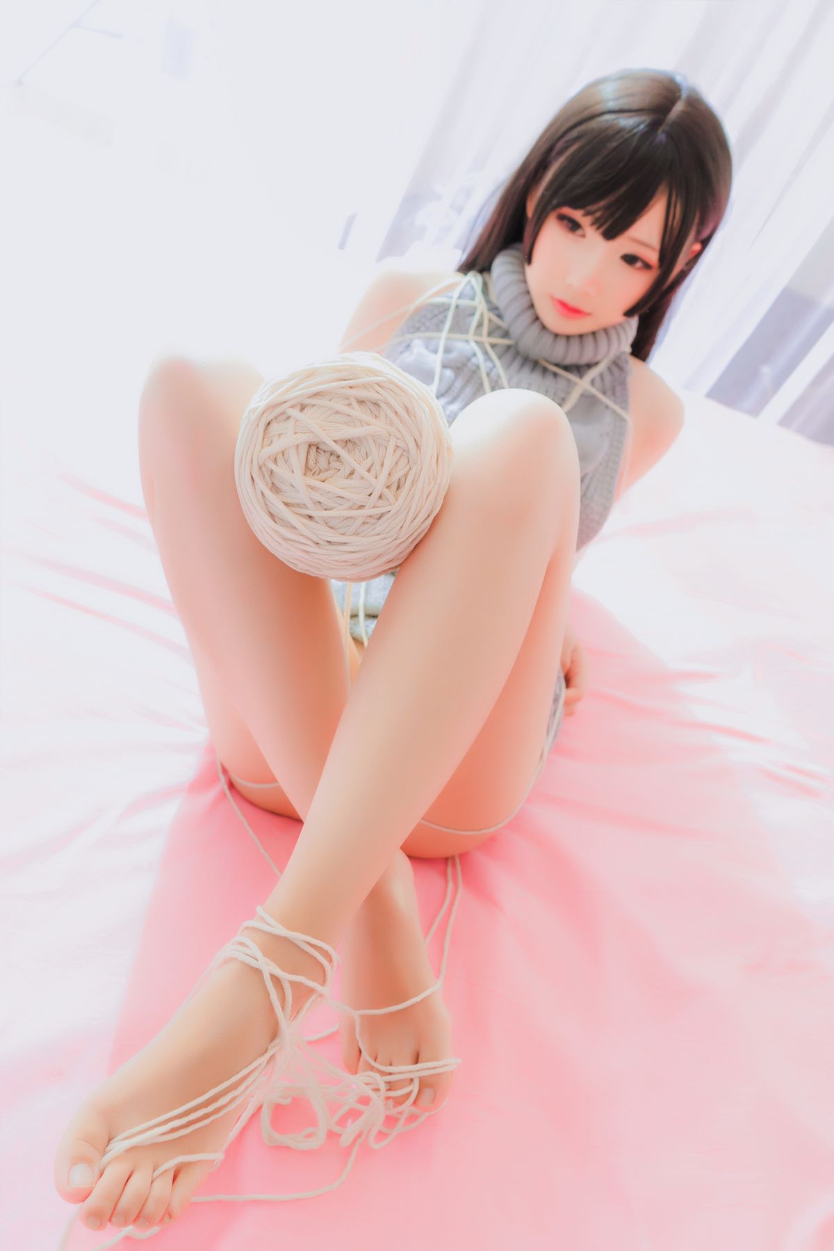 Coser@面饼仙儿 No 006 露背毛衣 0015 7899674253.jpg