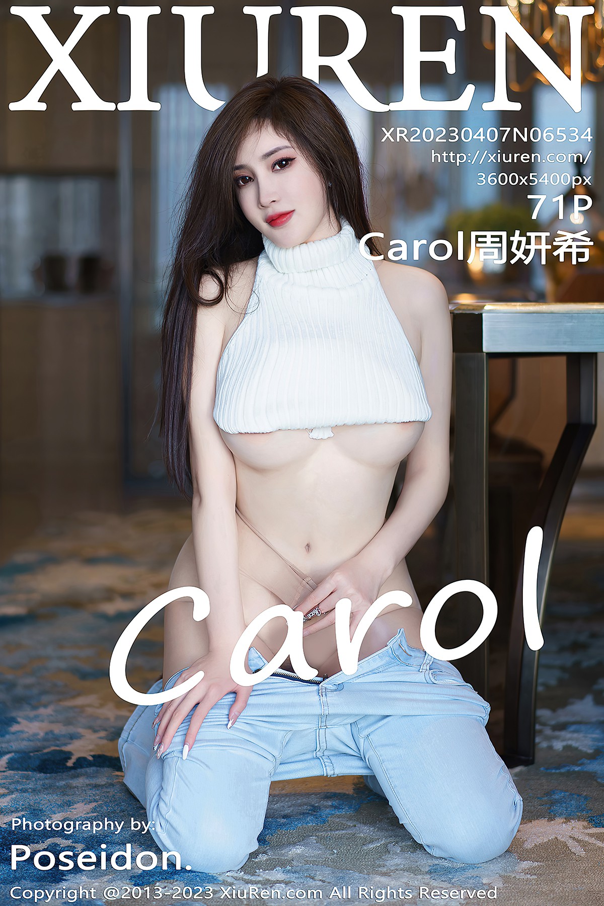 XiuRen秀人网 No.6534 Carol Zhou Yan Xi