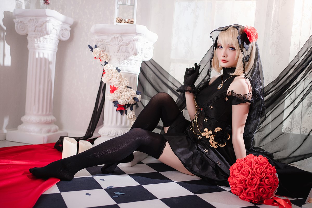 Coser@星之迟迟Hoshilily 斯卡哈同人 Z23婚纱 A 0011 1111988728.jpg