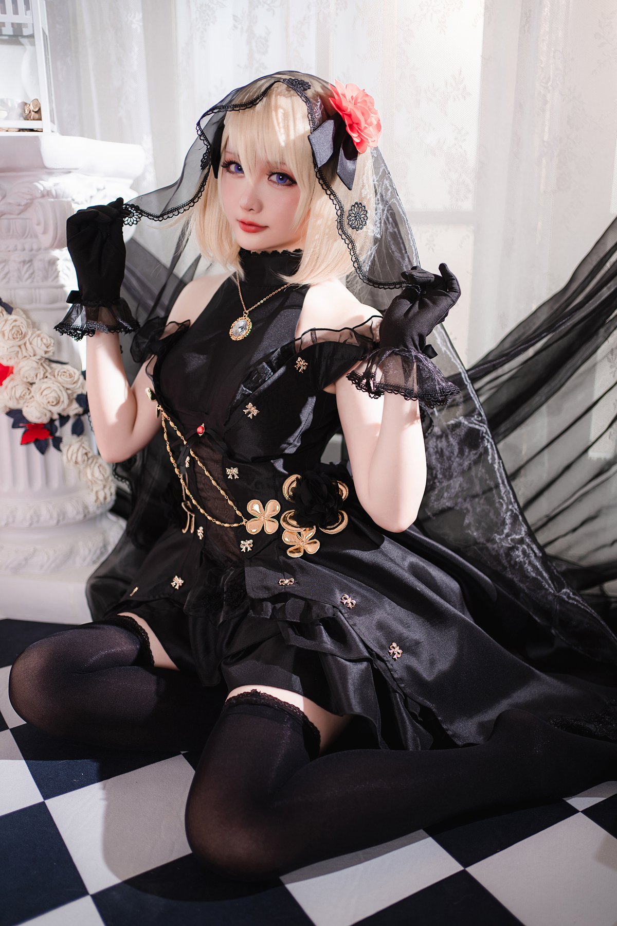 Coser@星之迟迟Hoshilily 斯卡哈同人 Z23婚纱 A 0019 4773262885.jpg