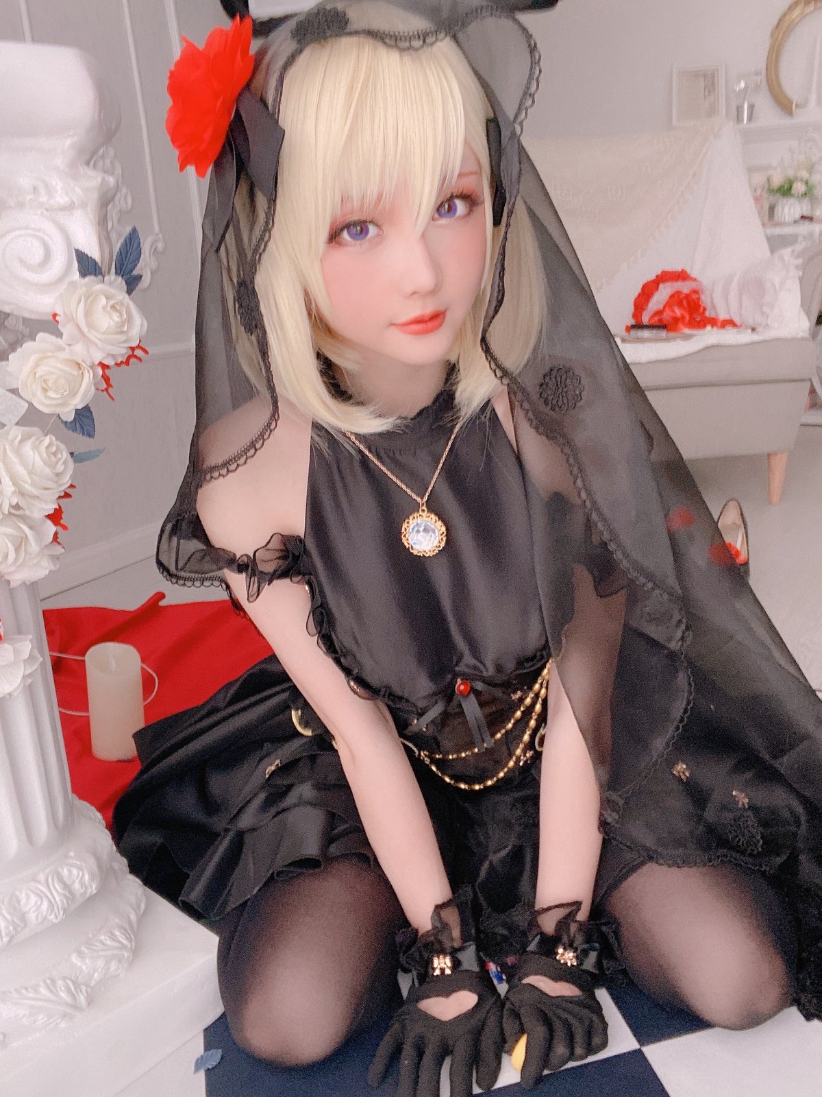 Coser@星之迟迟Hoshilily 斯卡哈同人 Z23婚纱 A 0038 1681397798.jpg