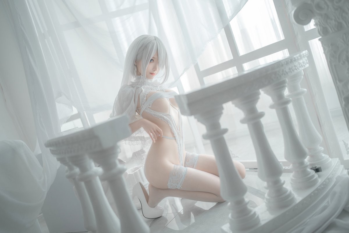 Coser@蠢沫沫 Vol 140 2B 白婚纱 0037 4844073293.jpg