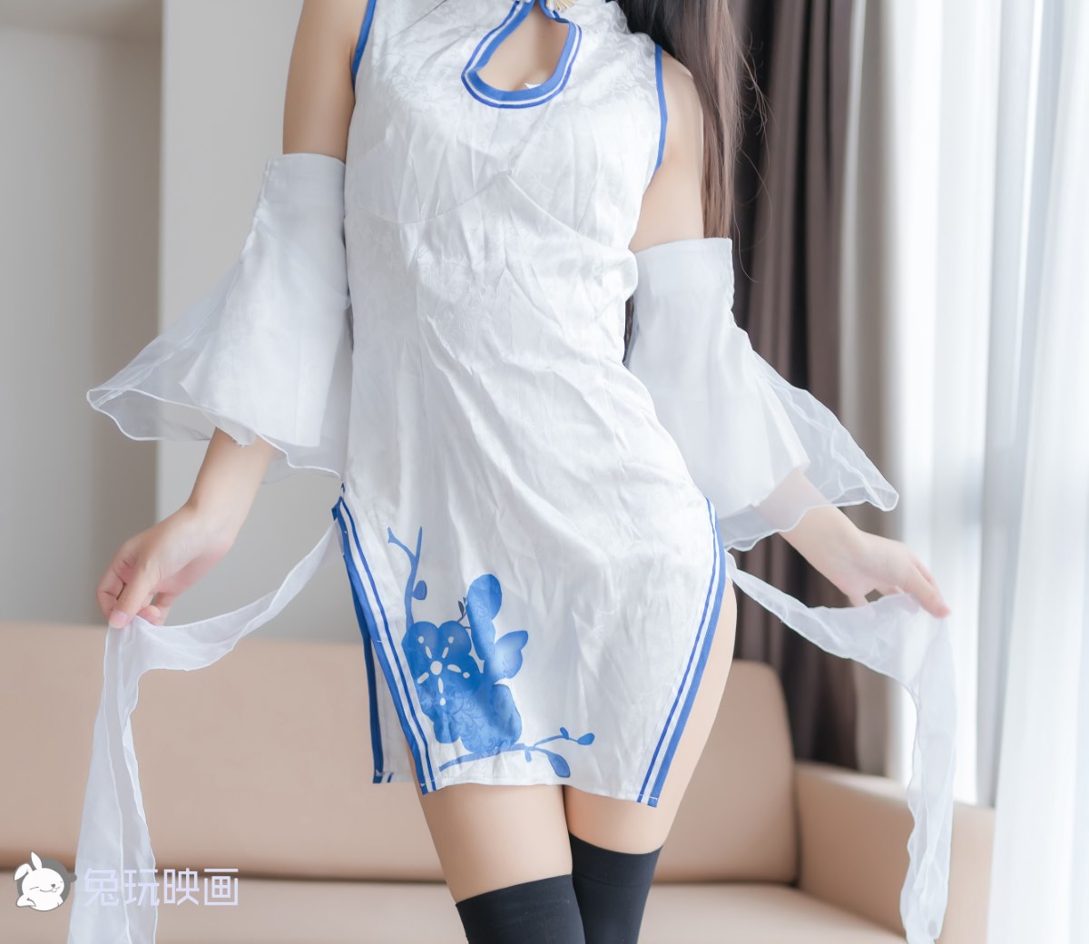 Coser@兔玩映画 Vol 046 白色旗袍 0004 6341274230.jpg