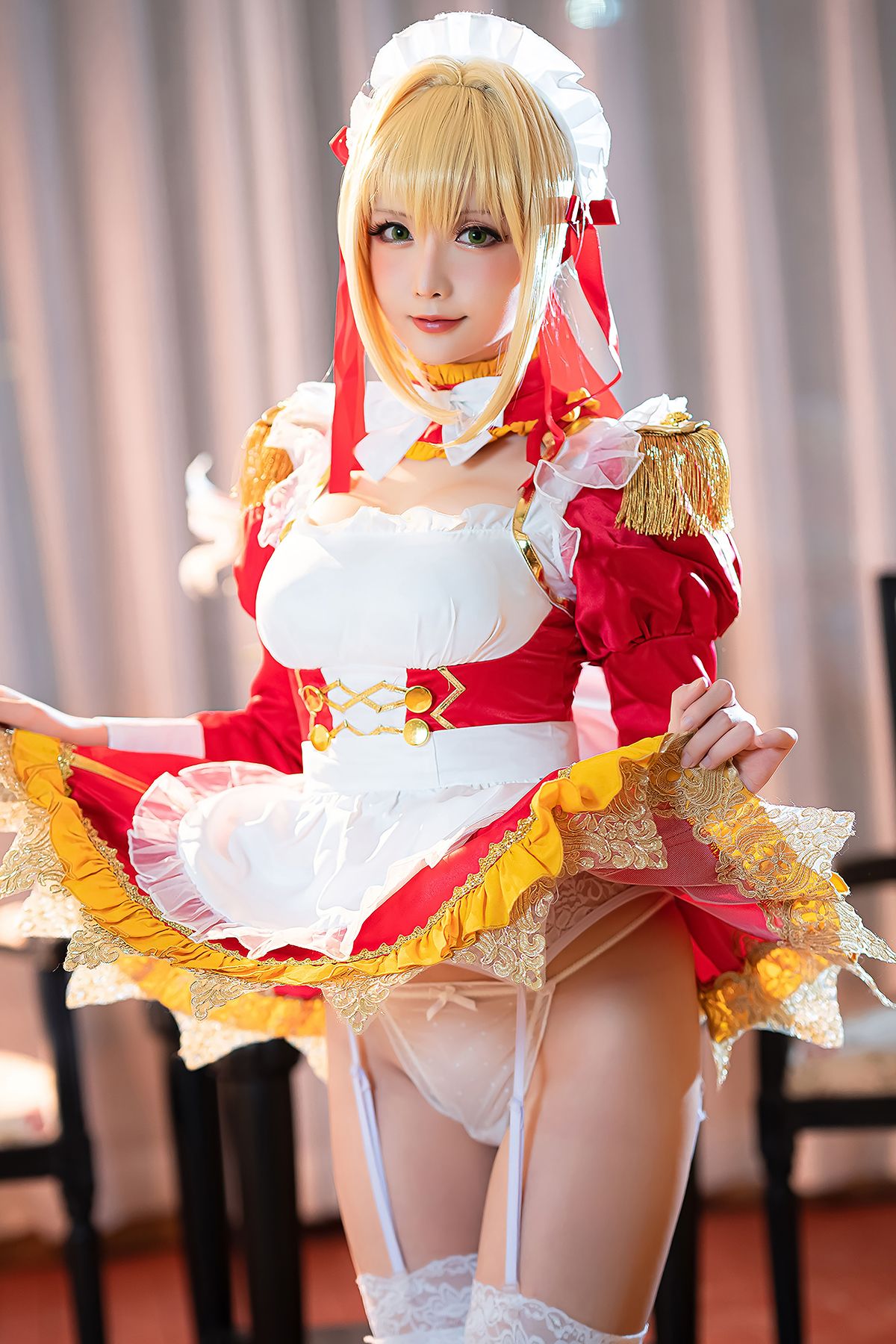 Coser@星之迟迟Hoshilily – Nero Claudius maid FGO