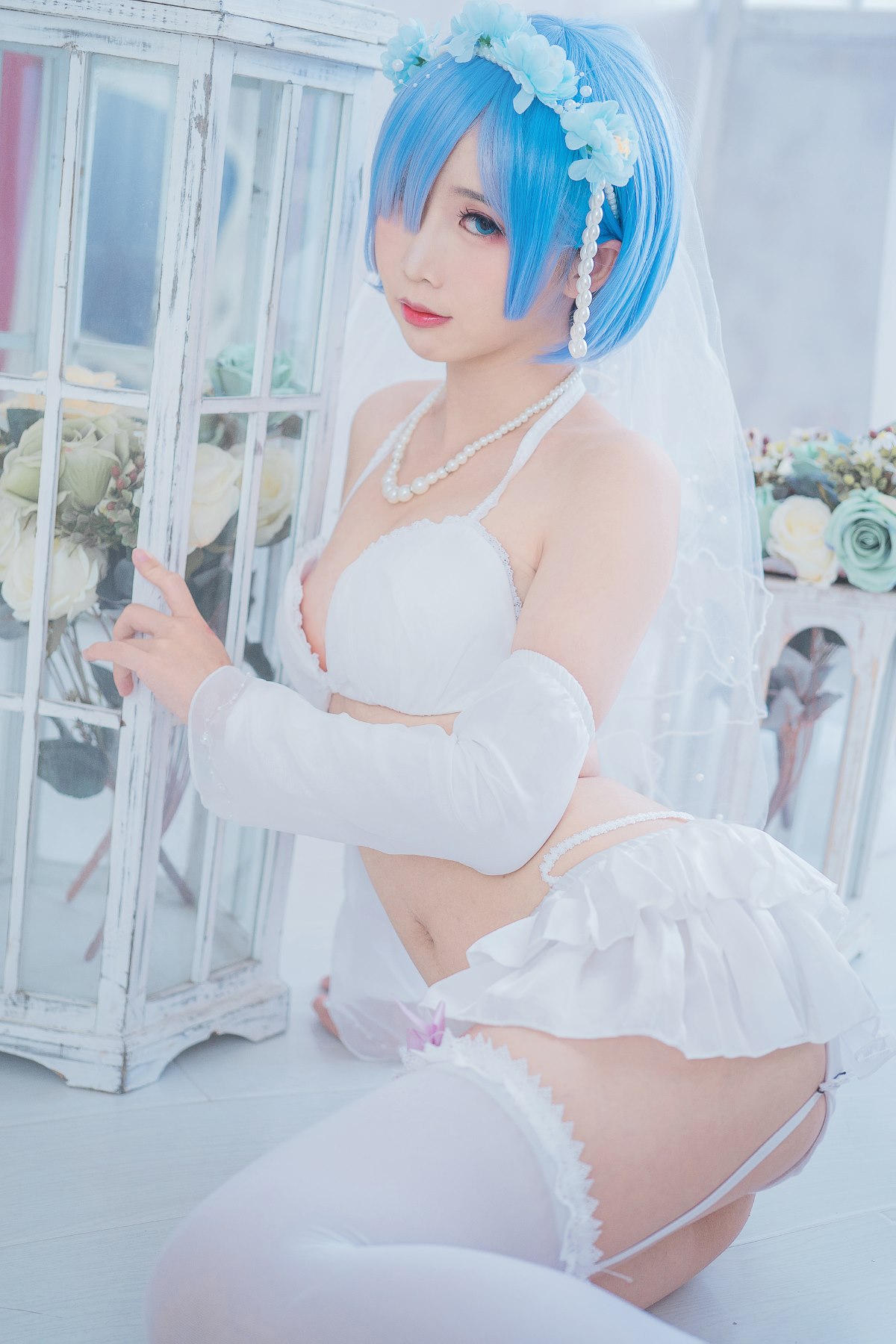 Coser@面饼仙儿 No 044 花嫁蕾姆 0008 7434995526.jpg