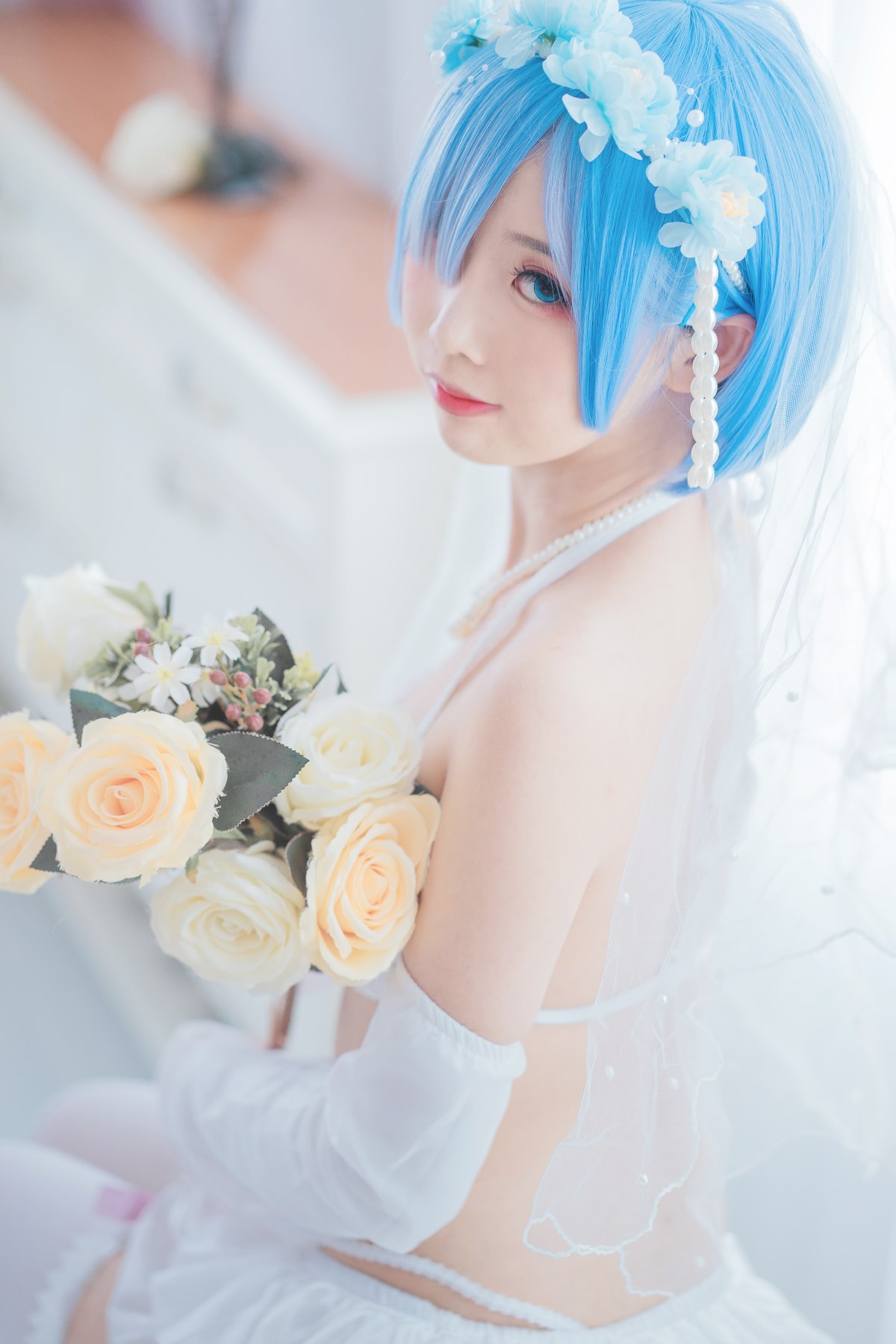 Coser@面饼仙儿 No 044 花嫁蕾姆 0011 3121895505.jpg