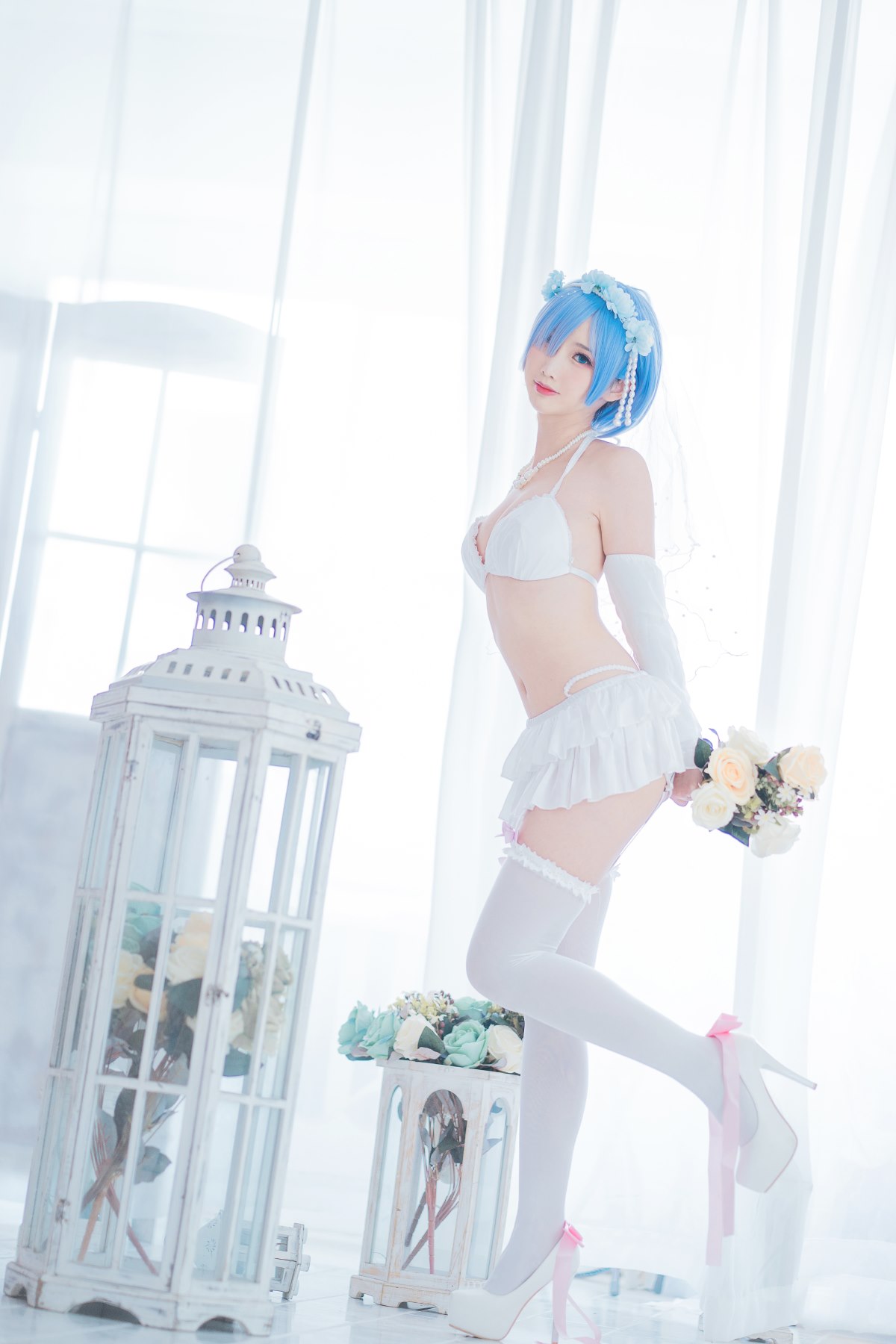 Coser@面饼仙儿 No 044 花嫁蕾姆 0014 4298282316.jpg