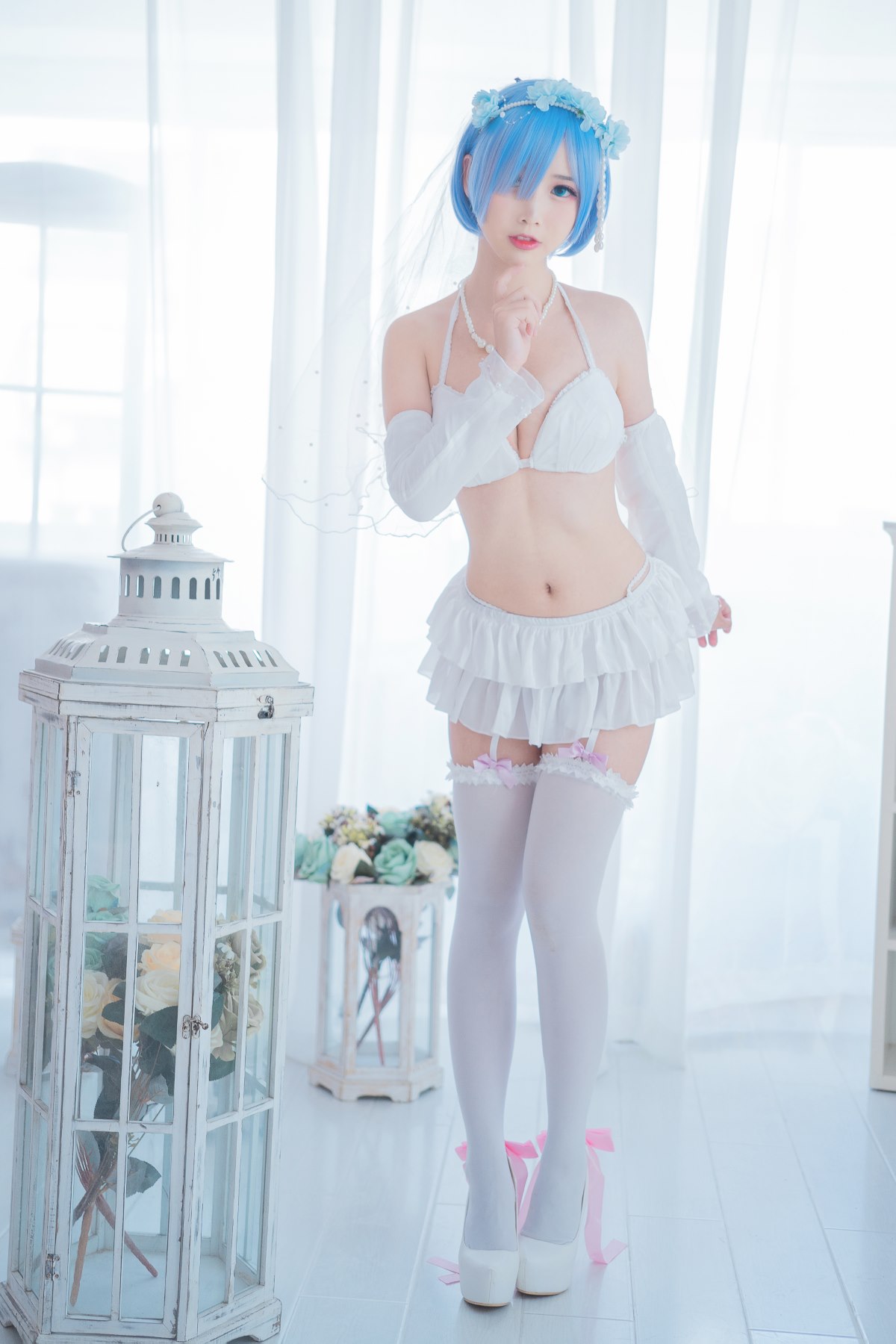 Coser@面饼仙儿 No 044 花嫁蕾姆 0016 3097846349.jpg